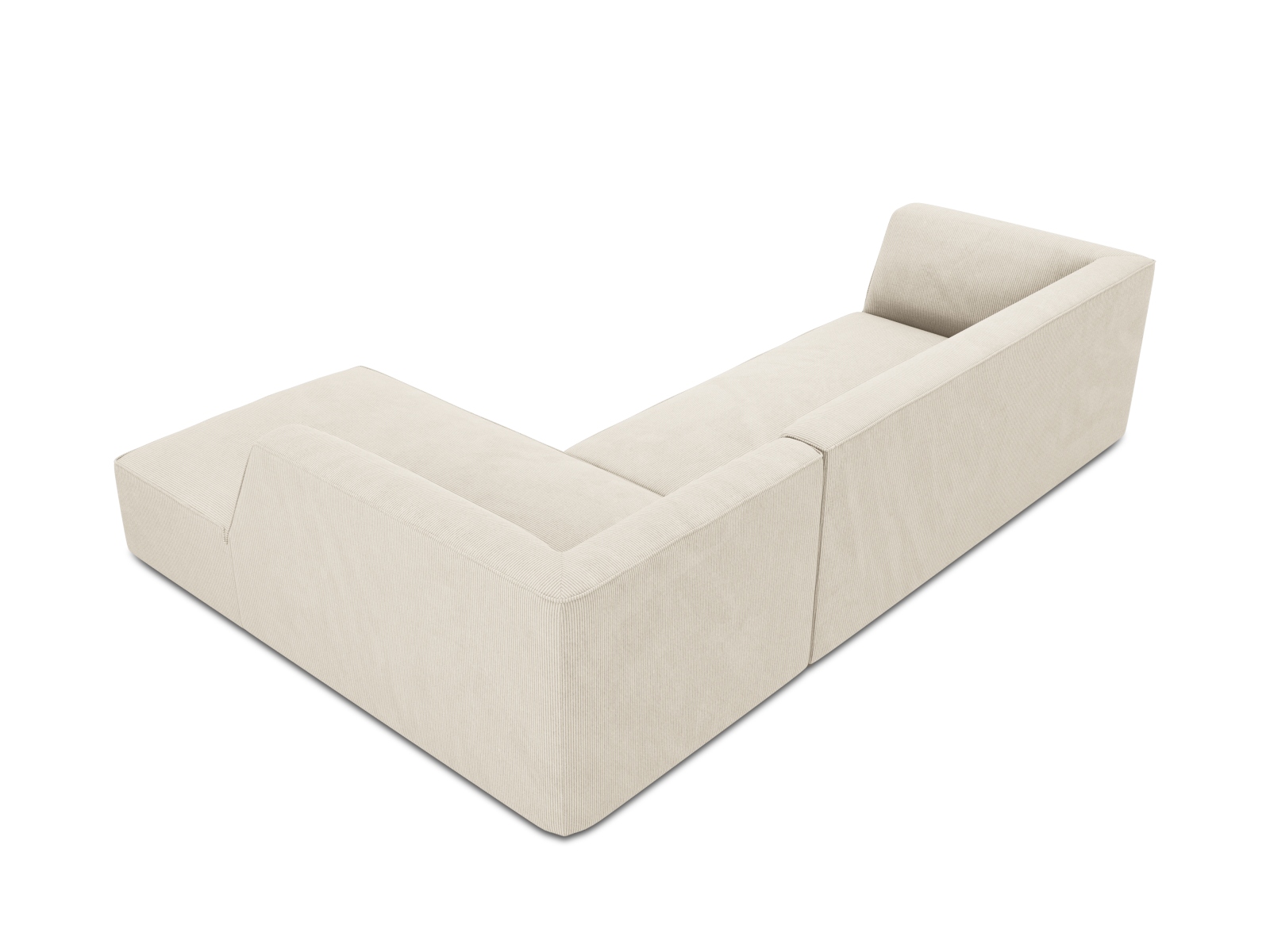 Modular Right Corner Sofa, "Ruby", 4 Seats, 273x180x69