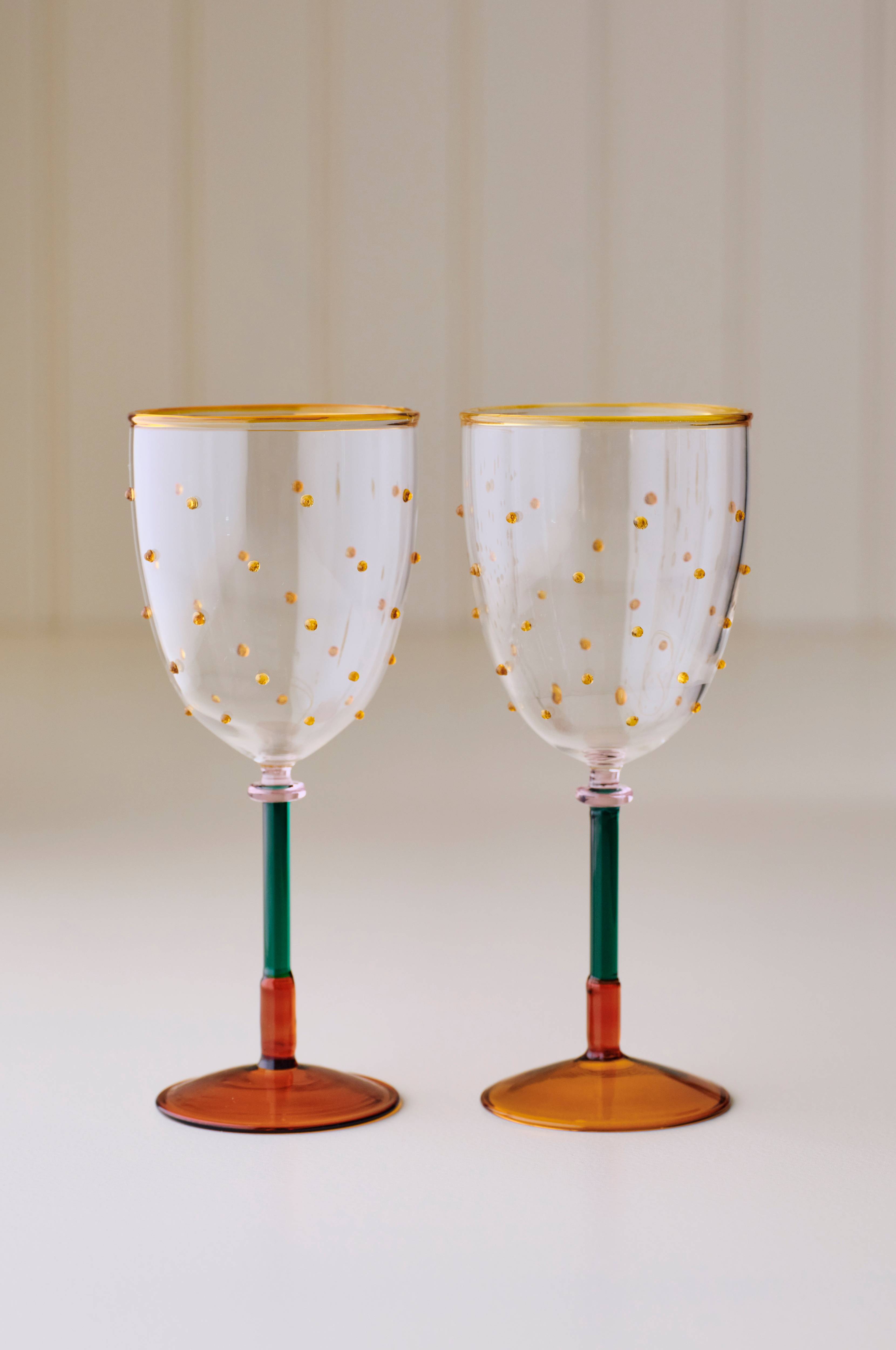 Vinglass Pearl Pop 2-pakning