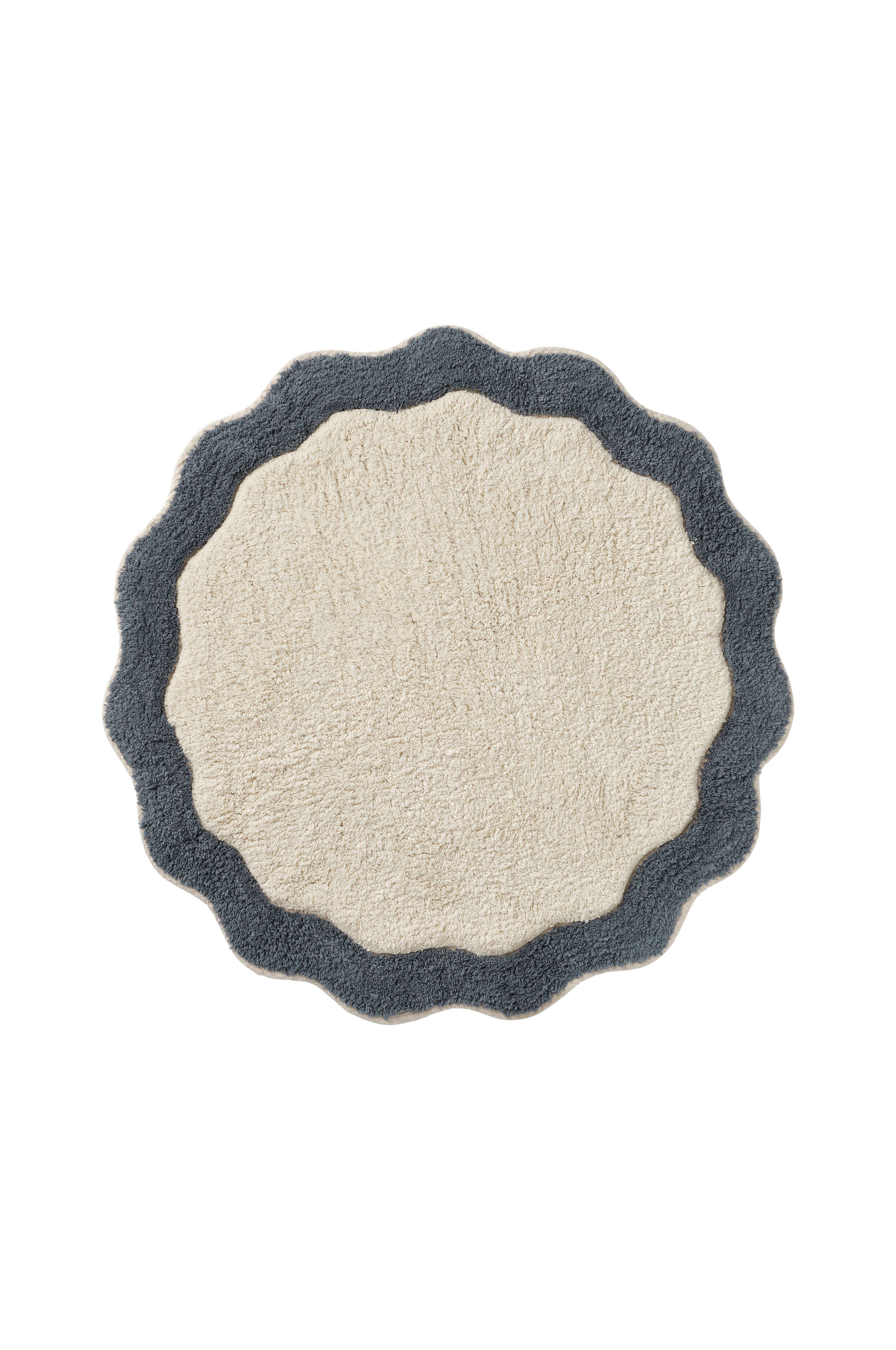 Badematte Scallop Round