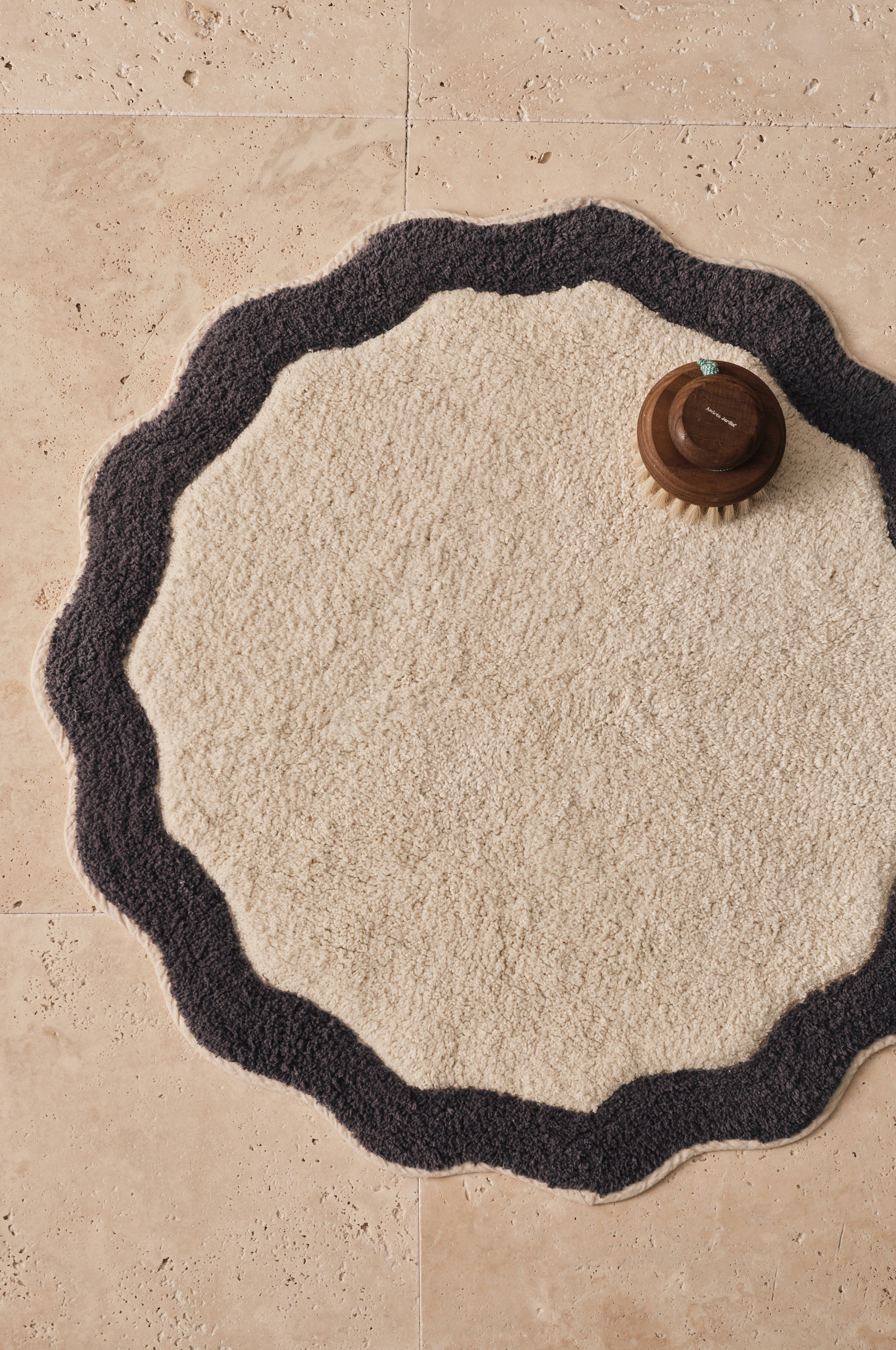 Badematte Scallop Round