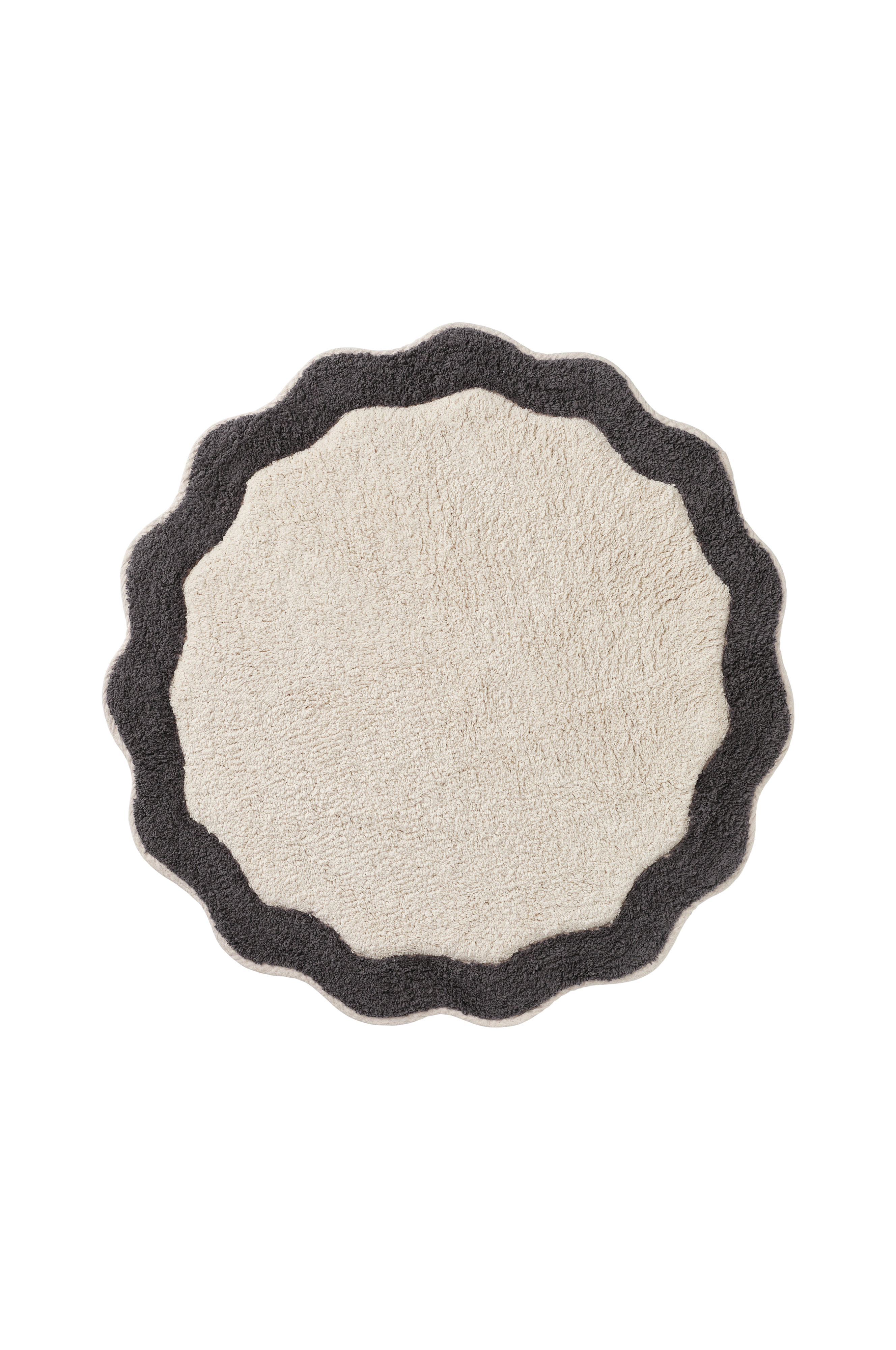 Badematte Scallop Round