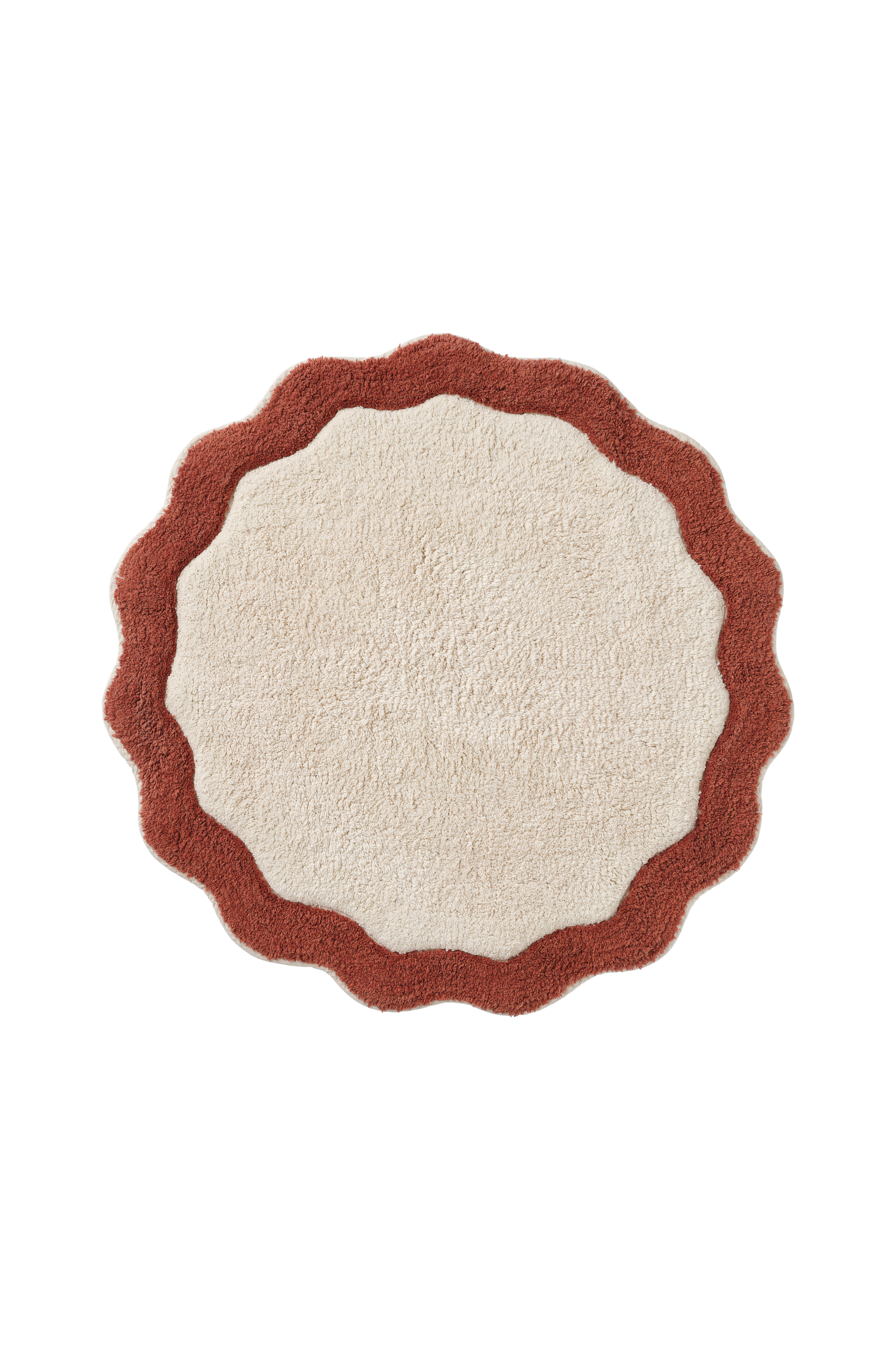 Badematte Scallop Round