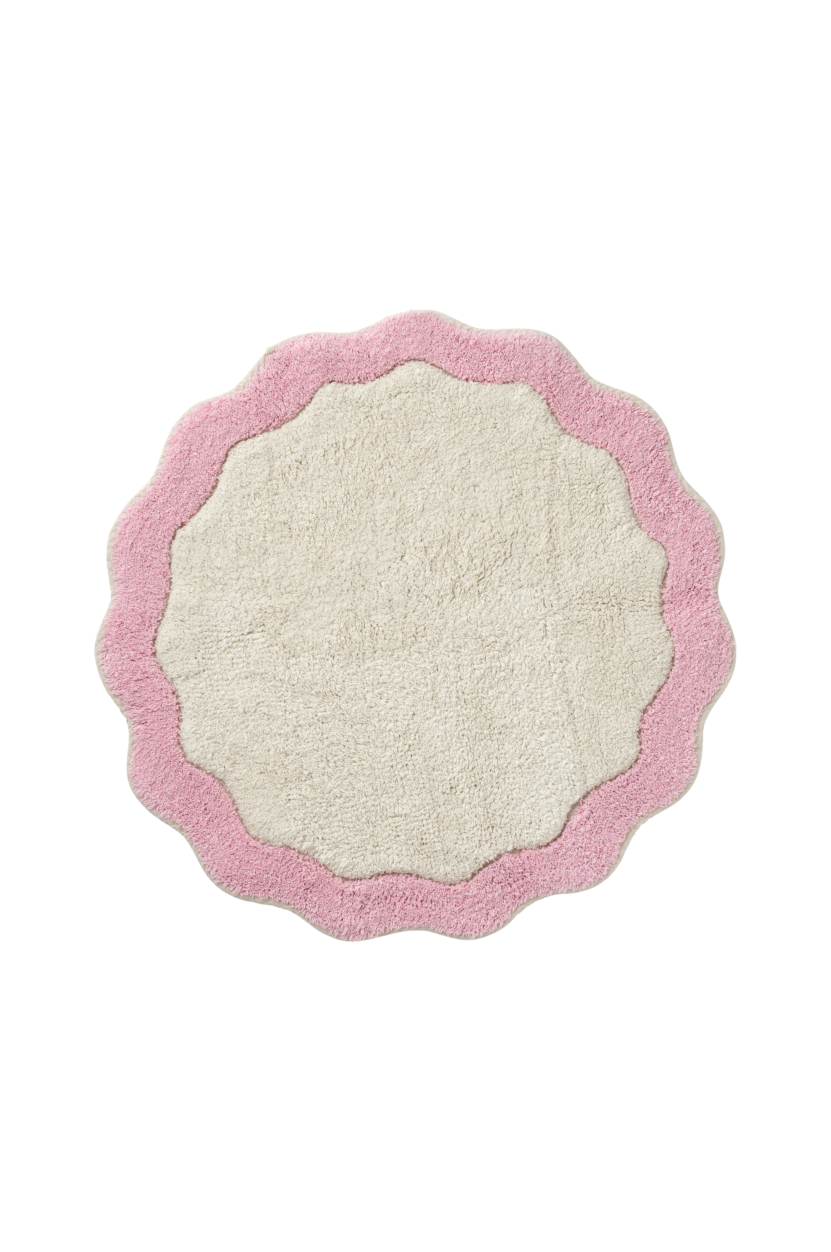 Badematte Scallop Round
