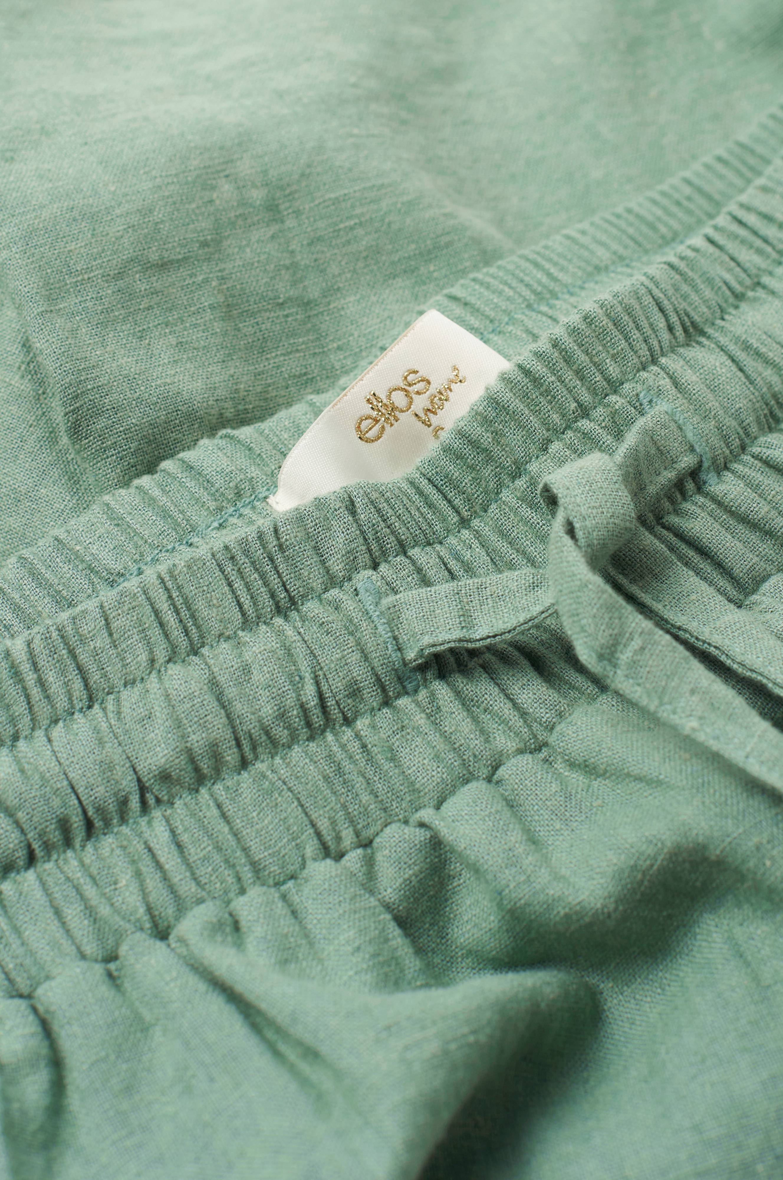 Pyjamasshorts Elly i resirkulert halvlinne