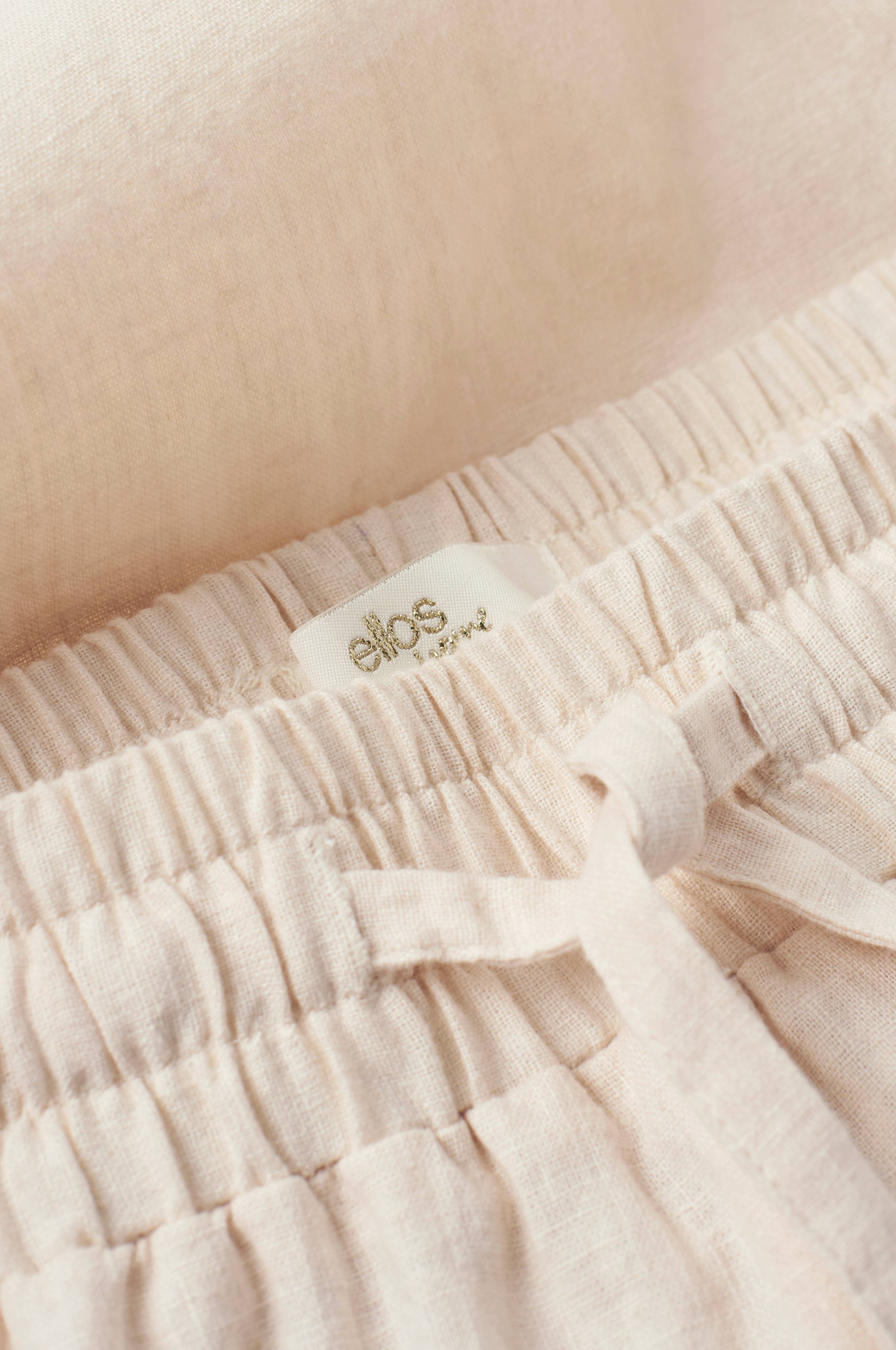 Pyjamasshorts Elly i resirkulert halvlinne