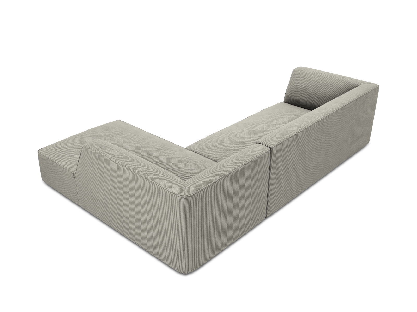 Modular Right Corner Sofa, "Ruby", 4 Seats, 273x180x69