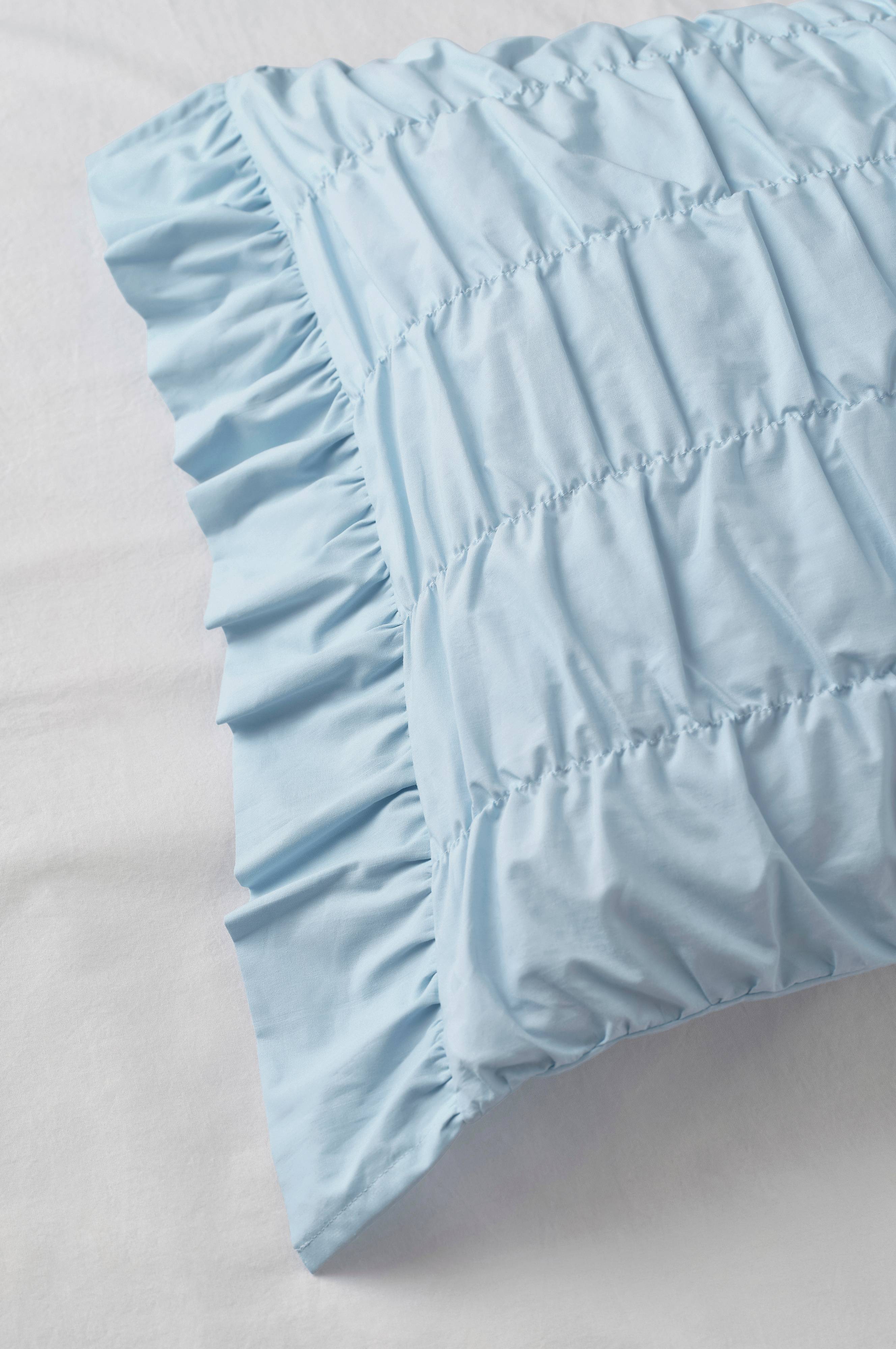 Sengesett Avery Elastic i bomullspercale 2 eller 3 stykker