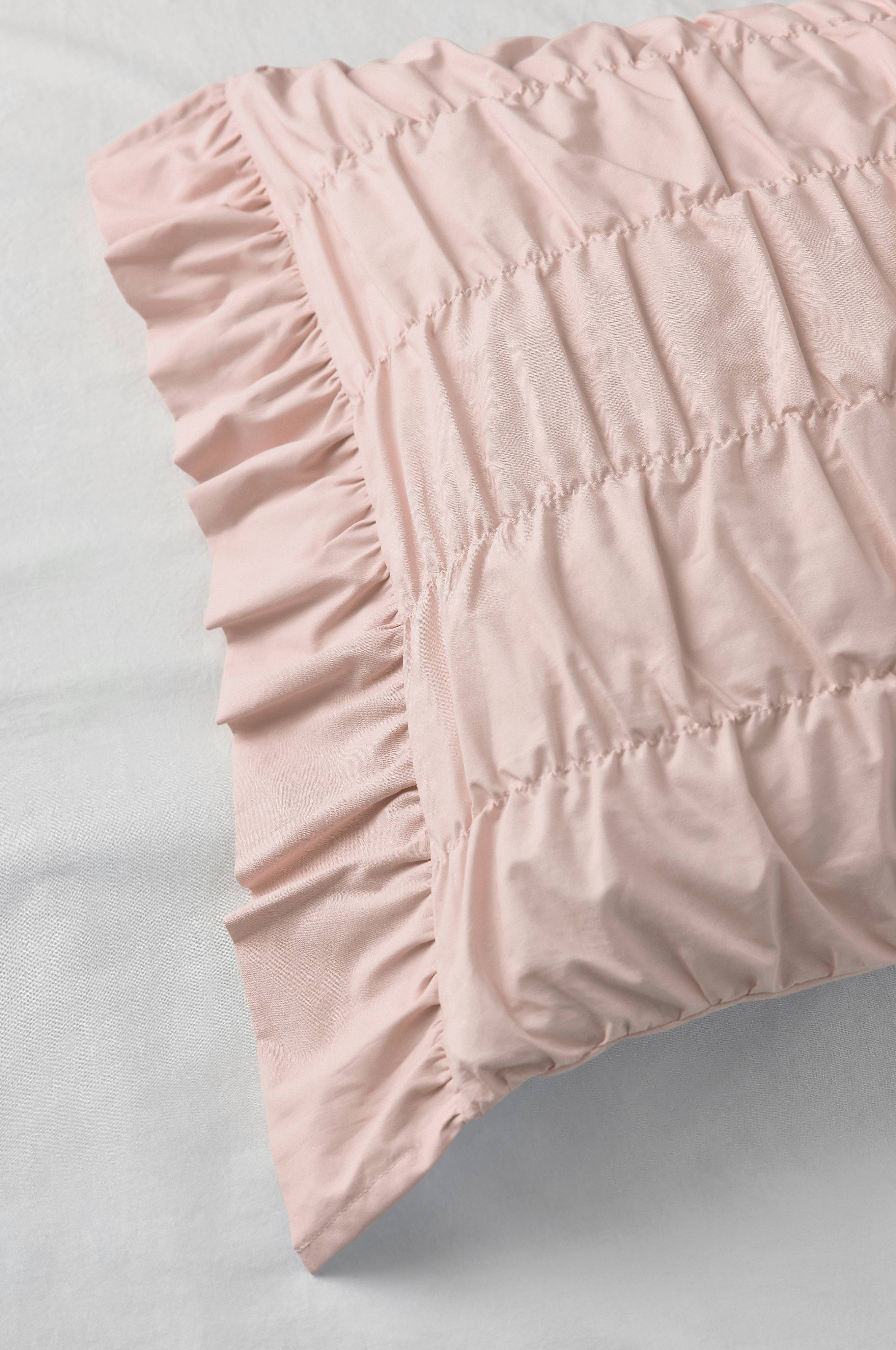 Sengesett Avery Elastic i bomullspercale 2 eller 3 stykker