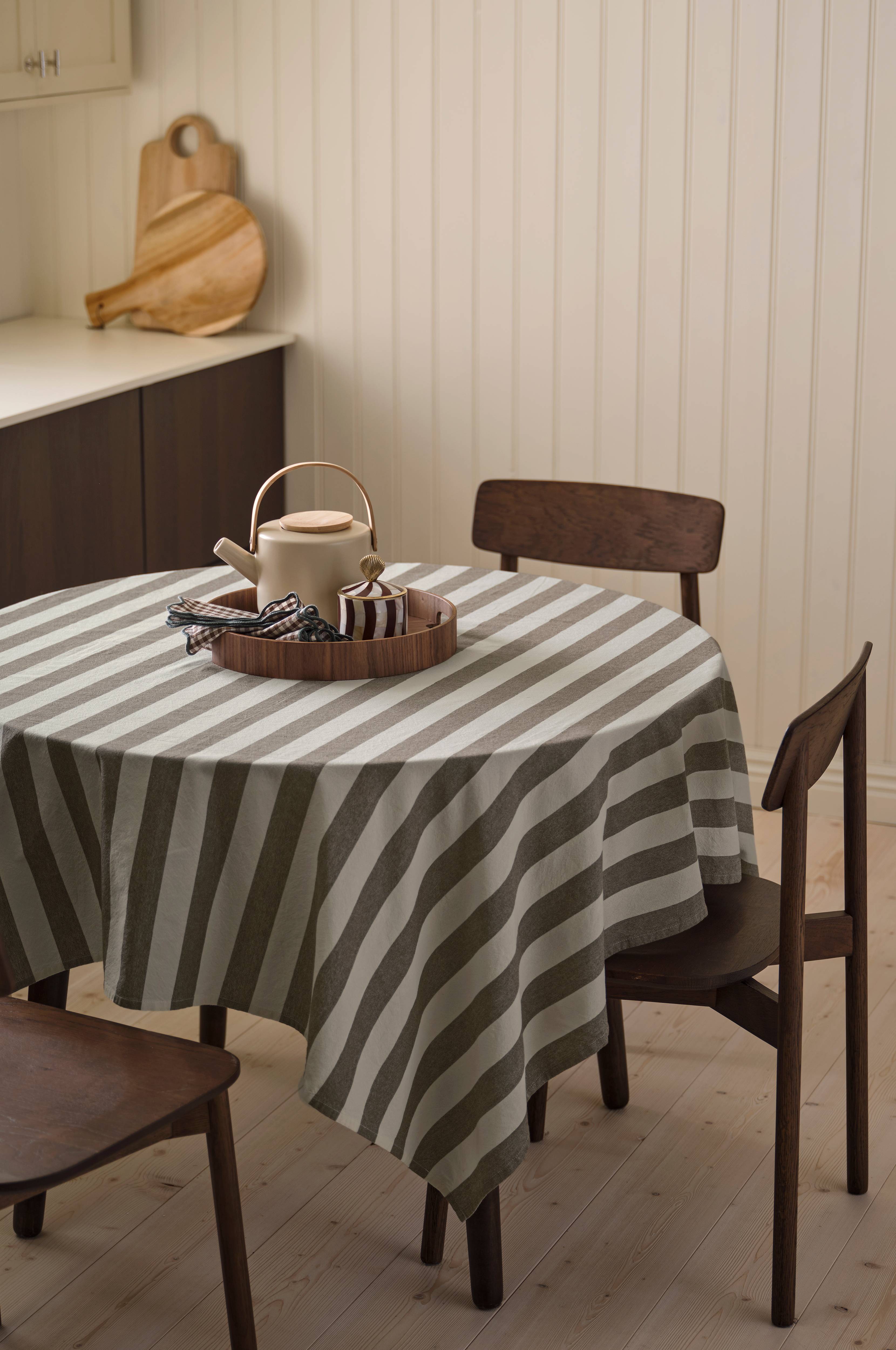 Duk Majken Stripe 145x145 cm