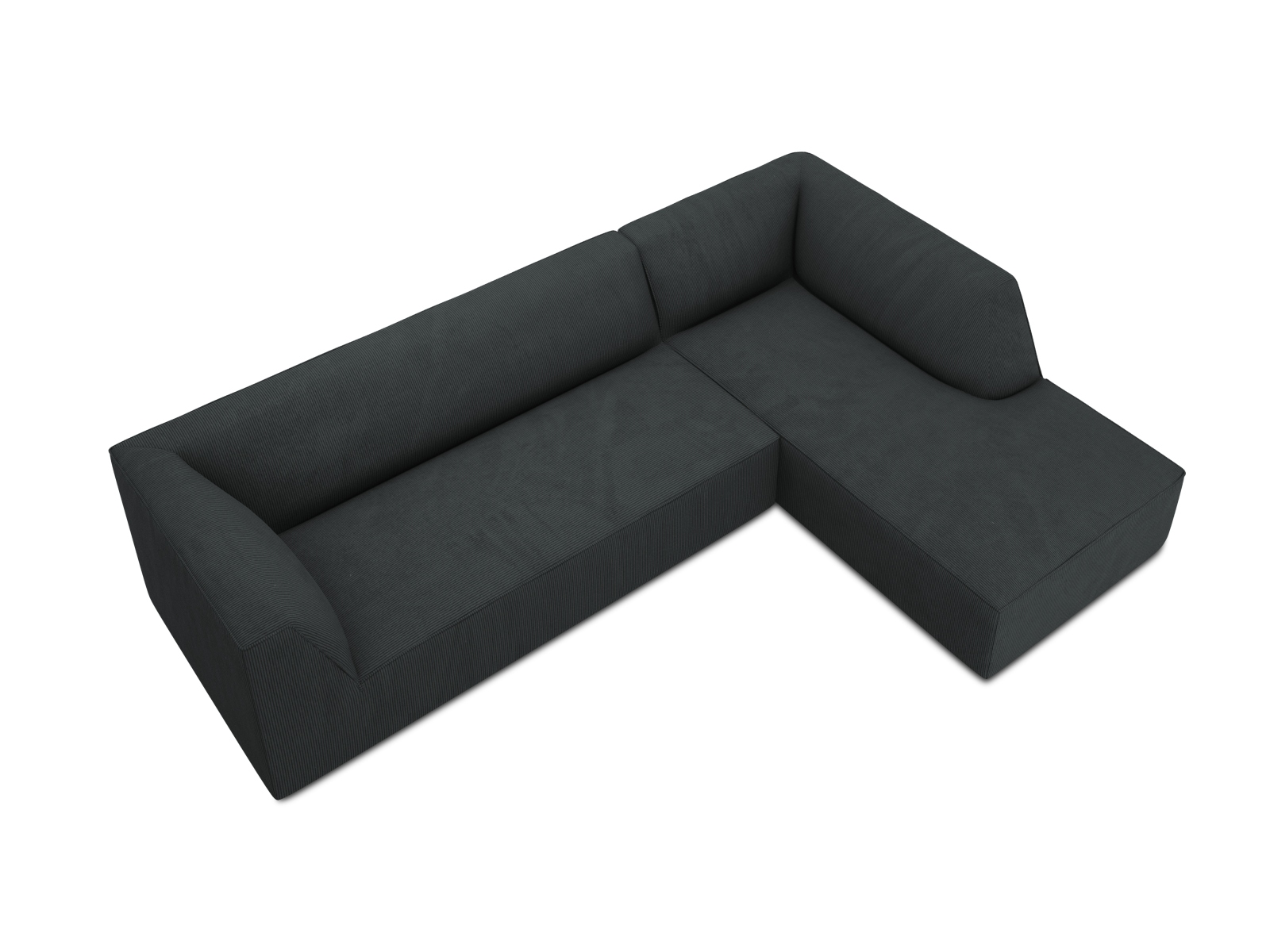 Modular Right Corner Sofa, "Ruby", 4 Seats, 273x180x69