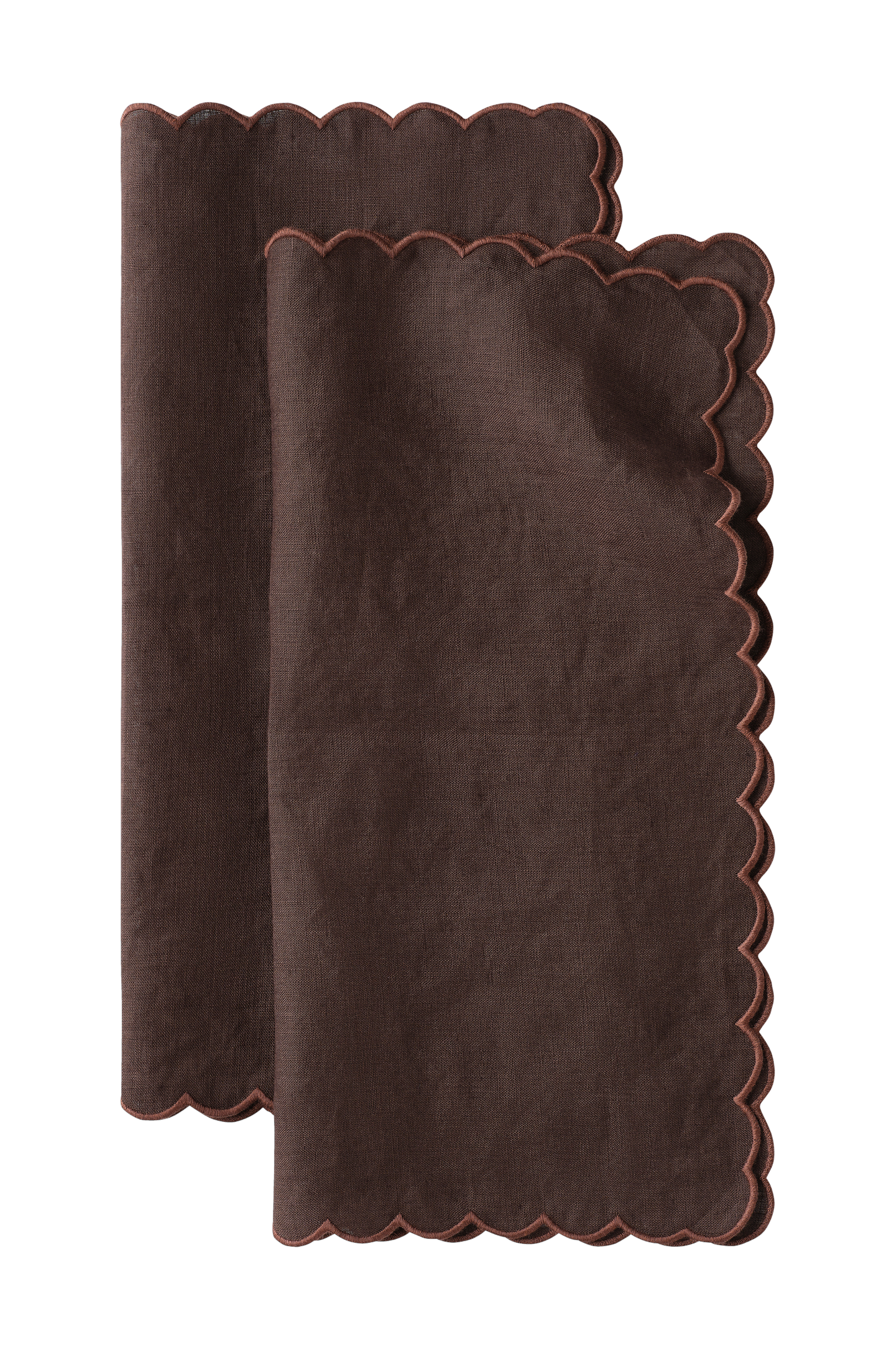 Servietter Malva Scallop 40x40 cm 2-pk