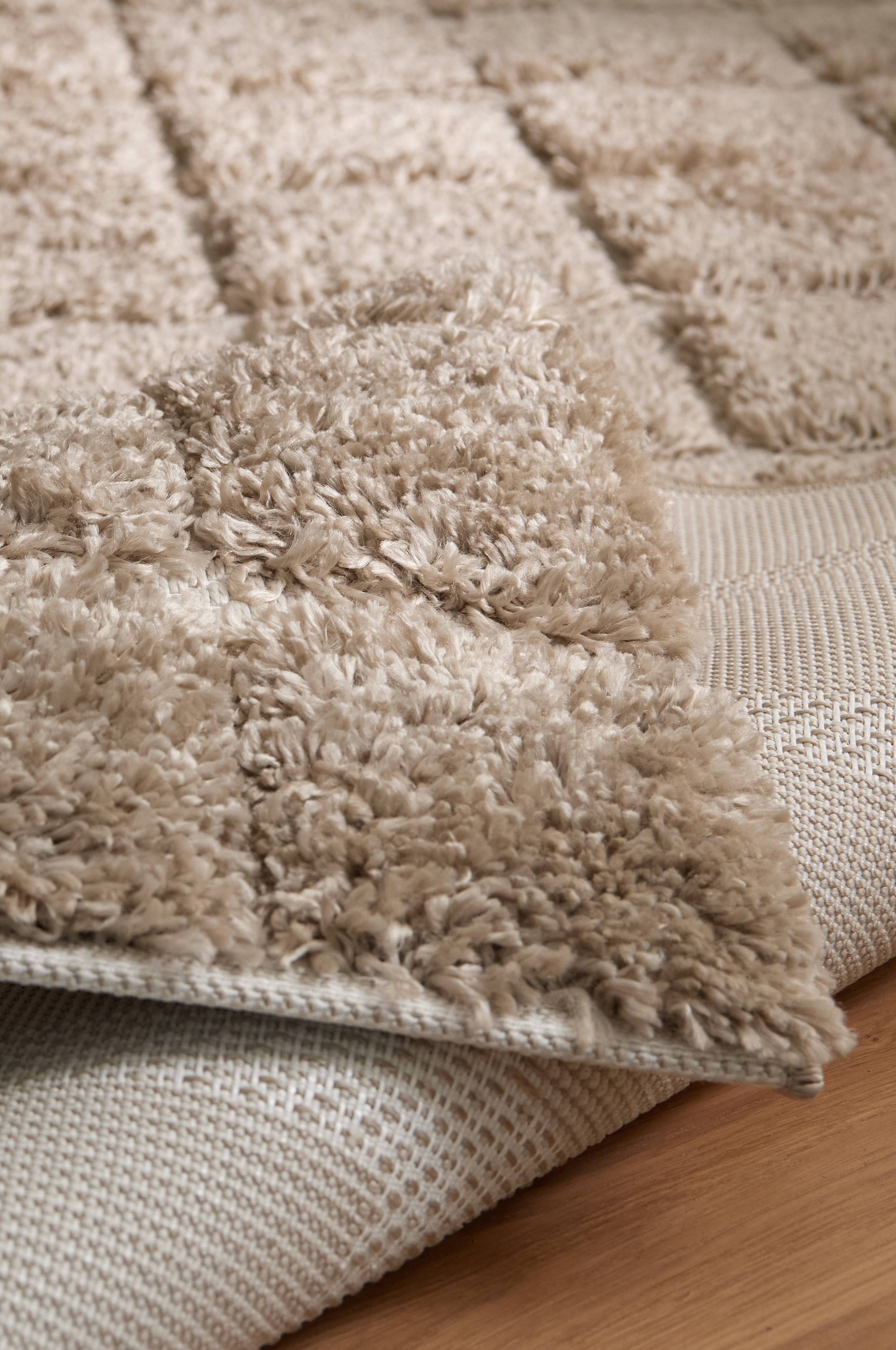 Flossteppe Alba Check Shaggycarpet