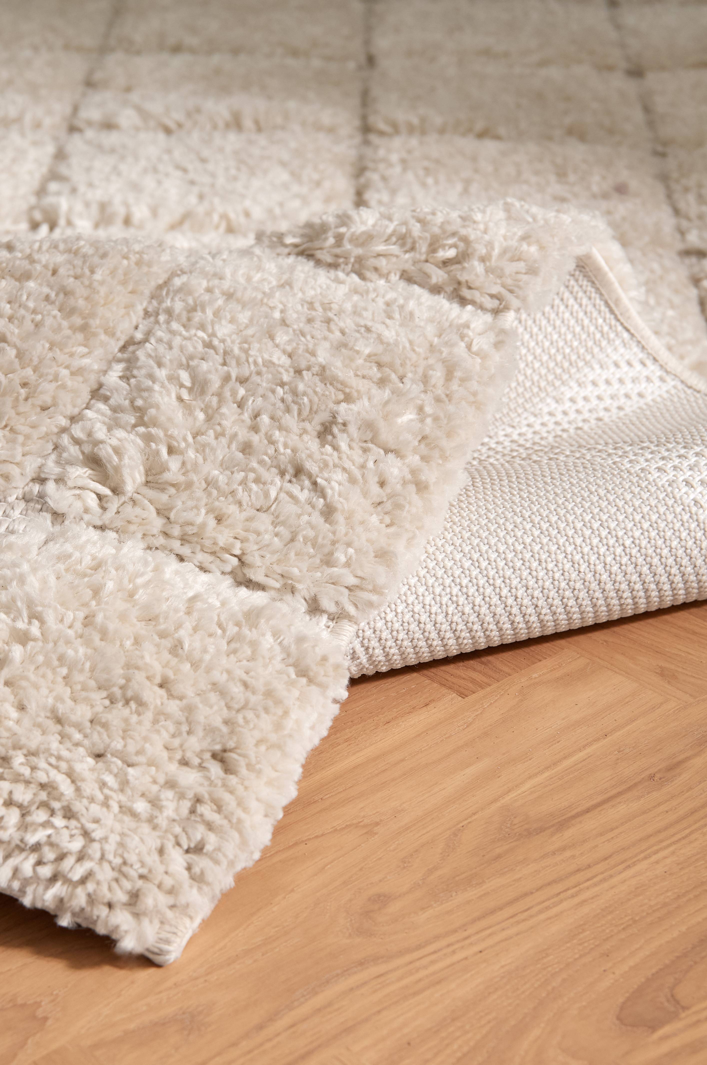 Flossteppe Alba Check Shaggycarpet