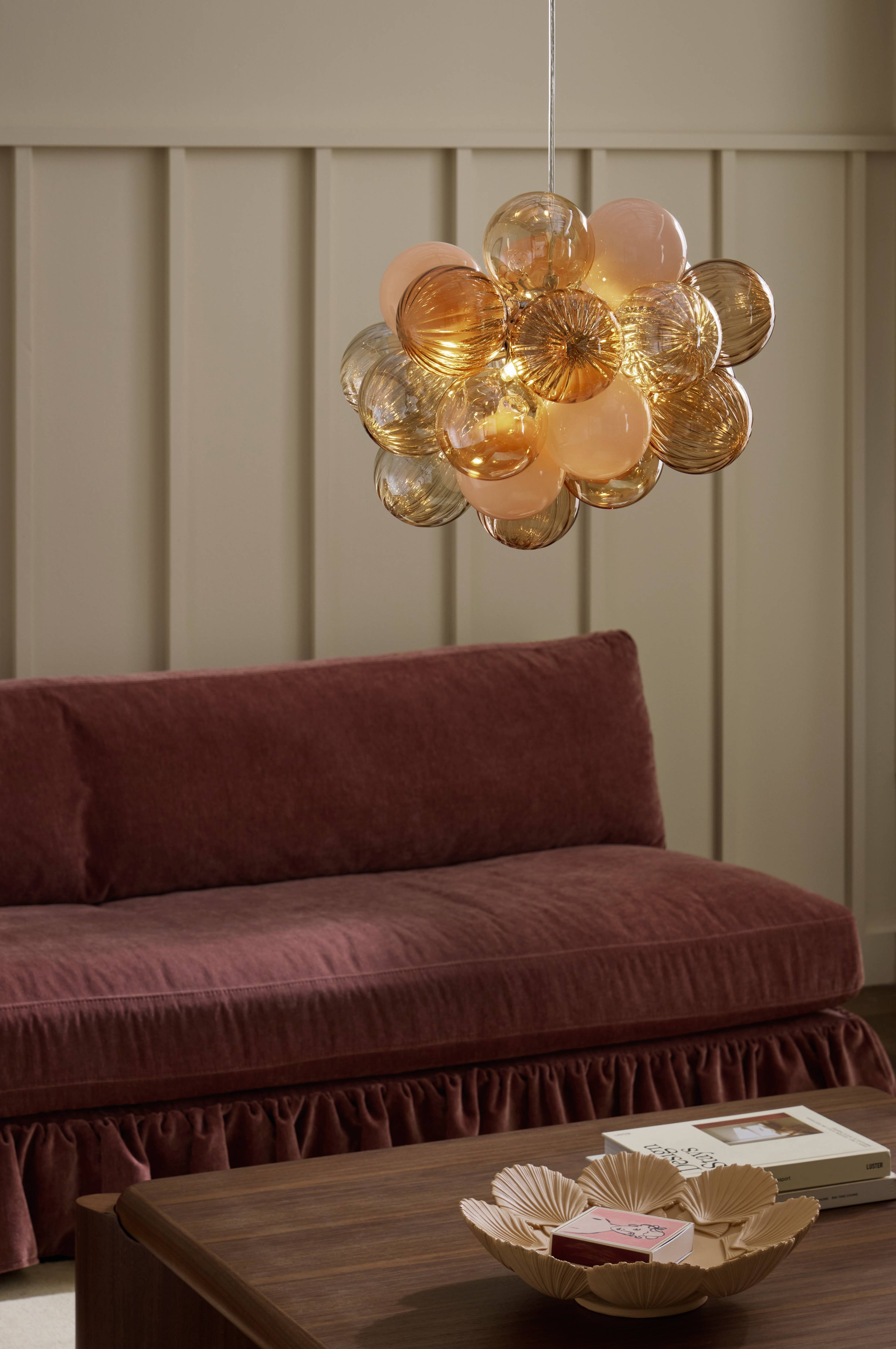 Taklampe Lucy