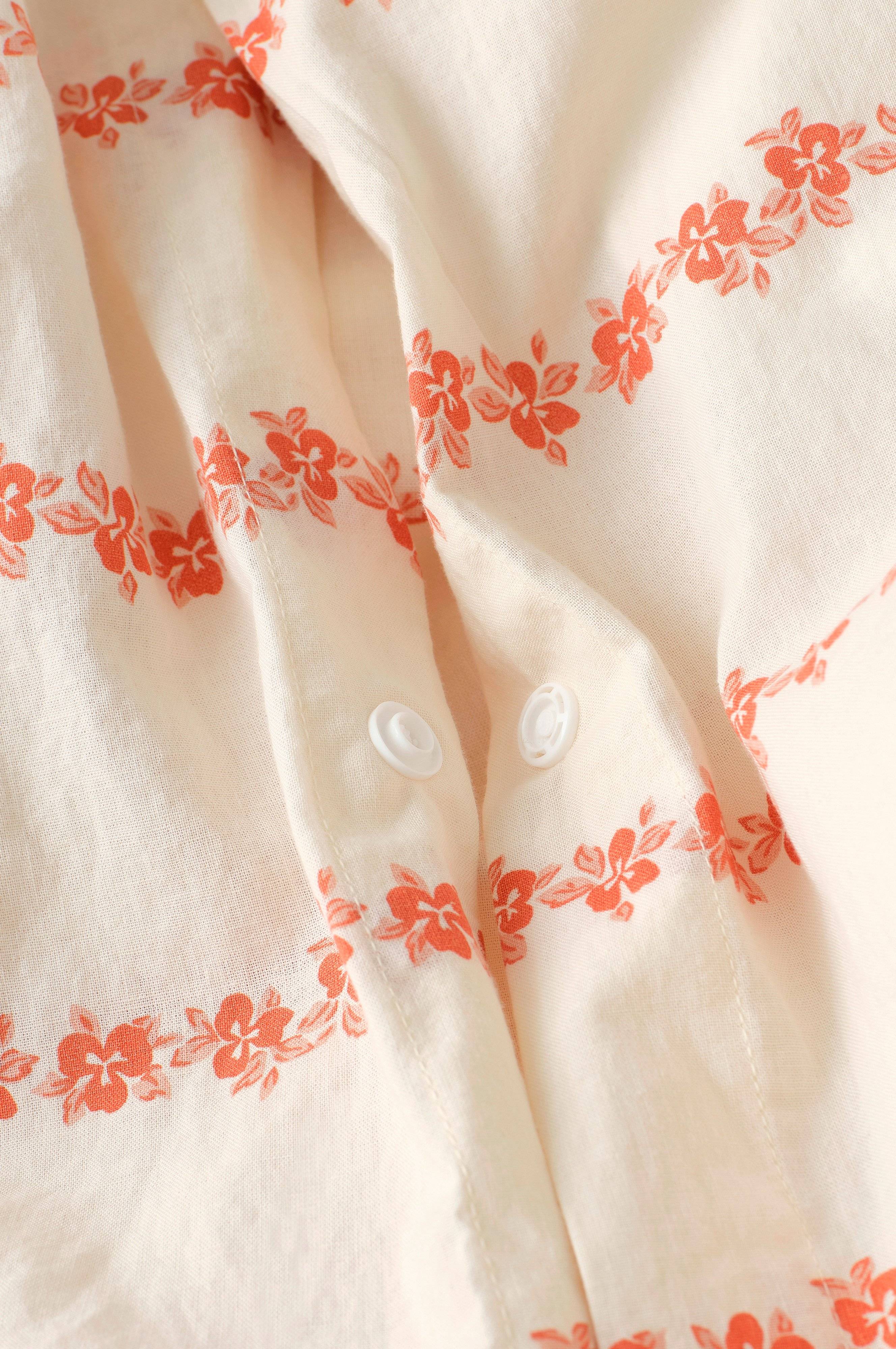 Sengesett Juliette Garland Giant Frill i bomull 2 deler