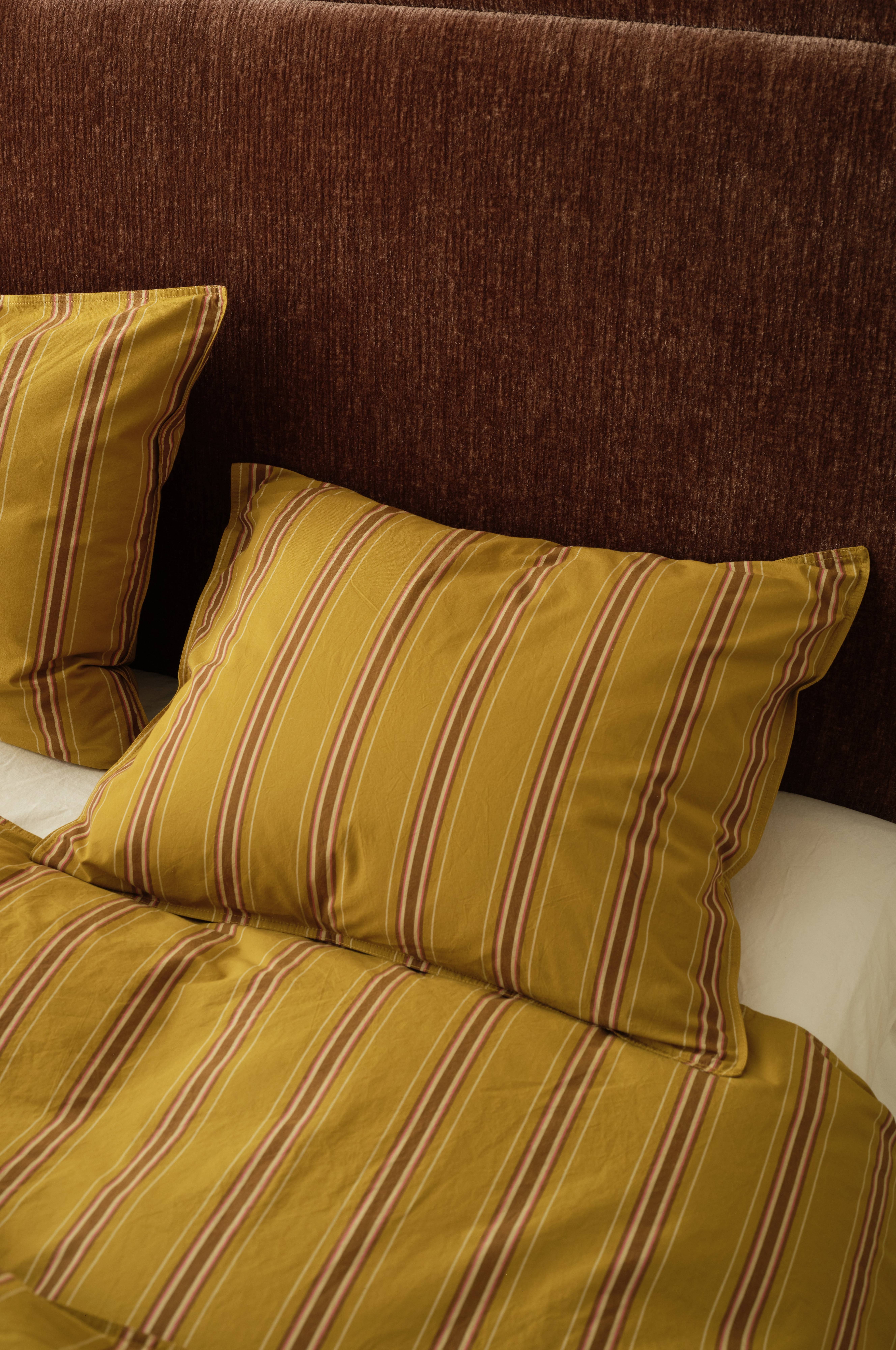 Putetrekk Avery Stripe i bomullspercale