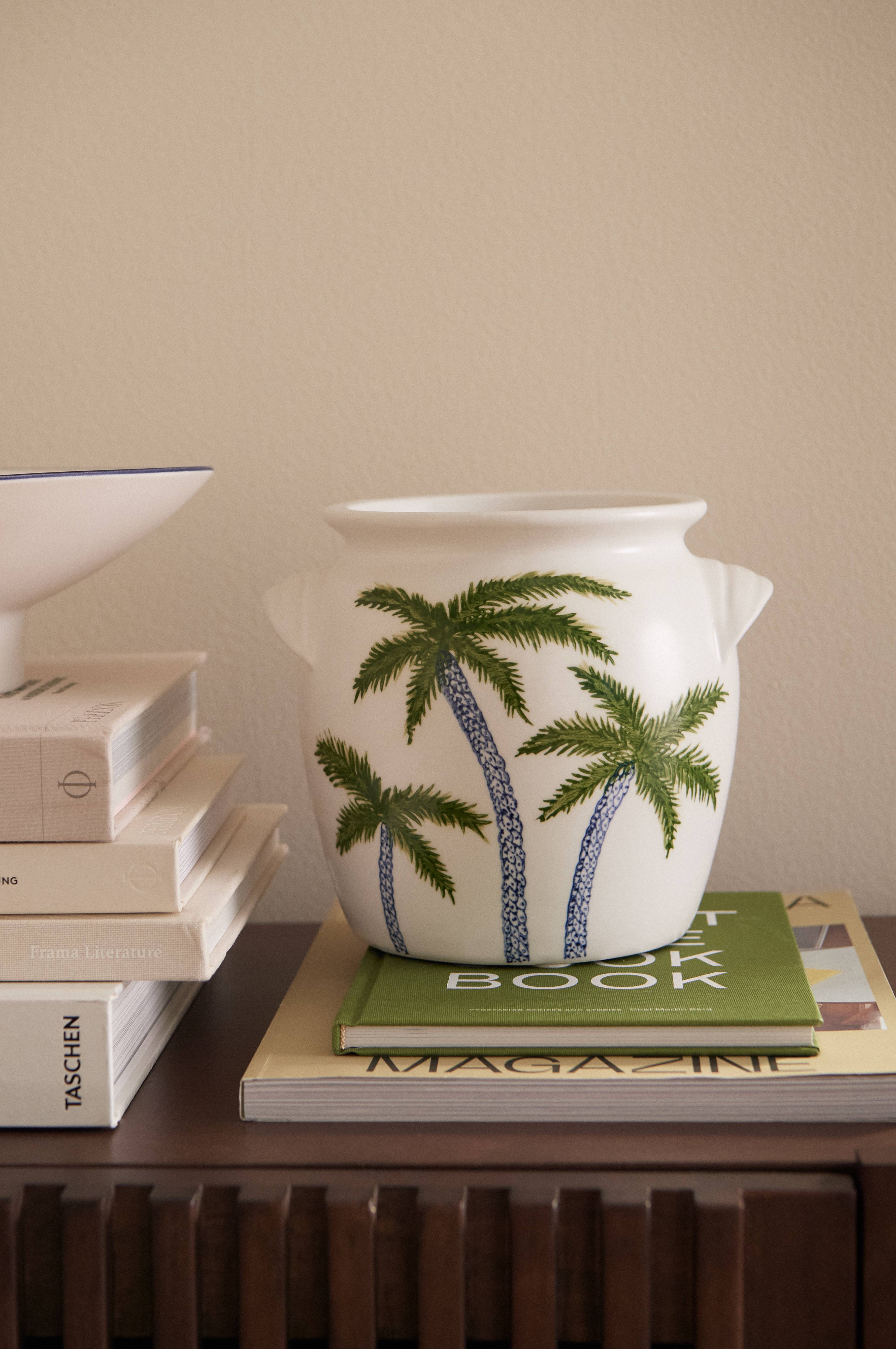 Vase Palm høyde 20 cm