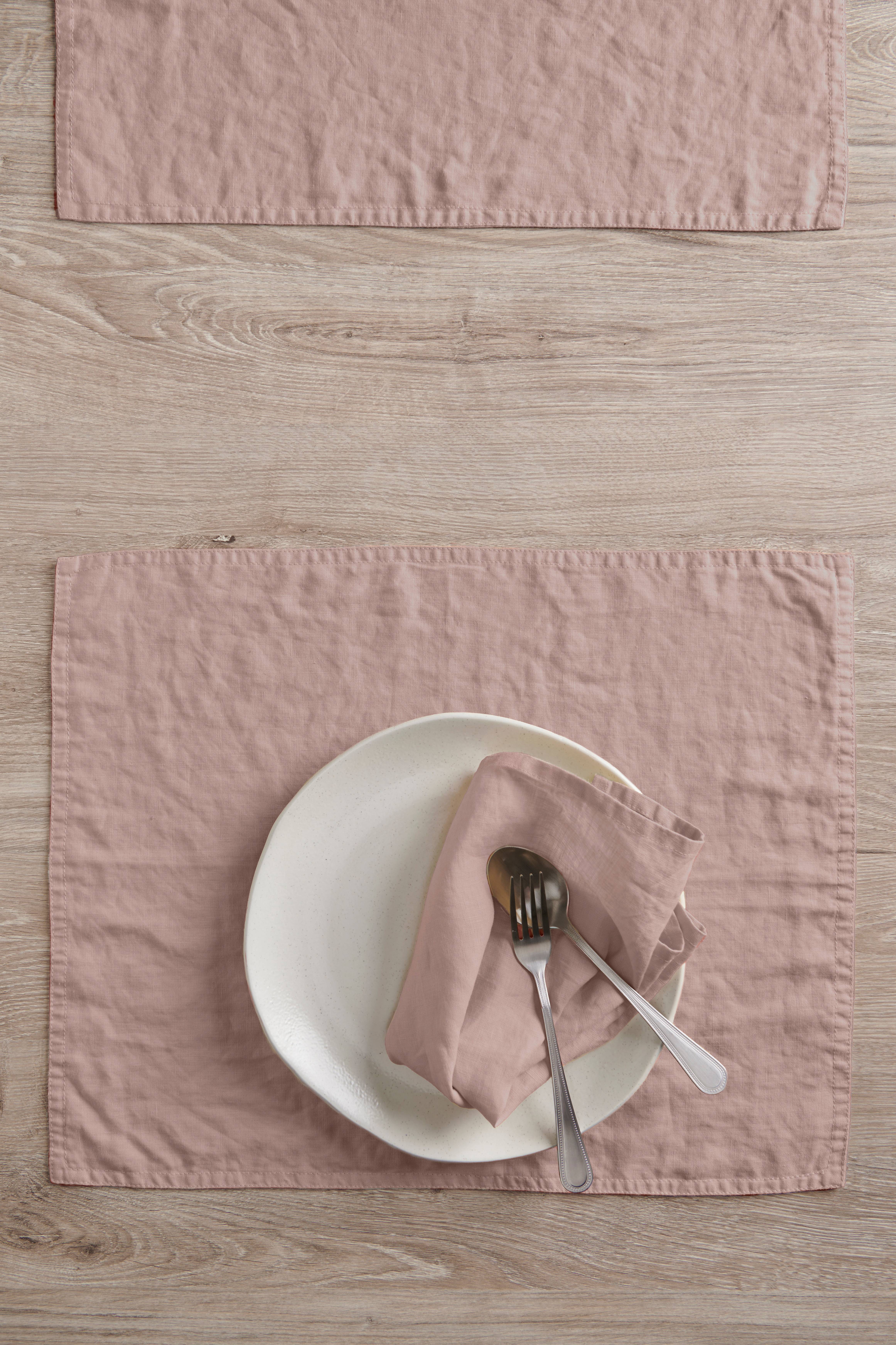 Bordbrikke Malva 2-pk i 100% lin