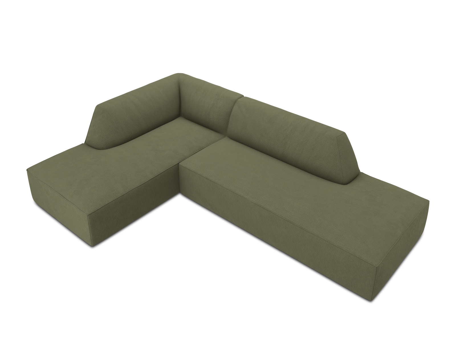 Modular Left Corner Sofa, "Ruby", 4 Seats, 273x180x69