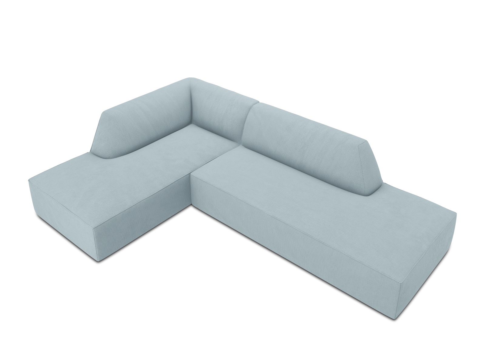 Modular Left Corner Sofa, "Ruby", 4 Seats, 273x180x69
