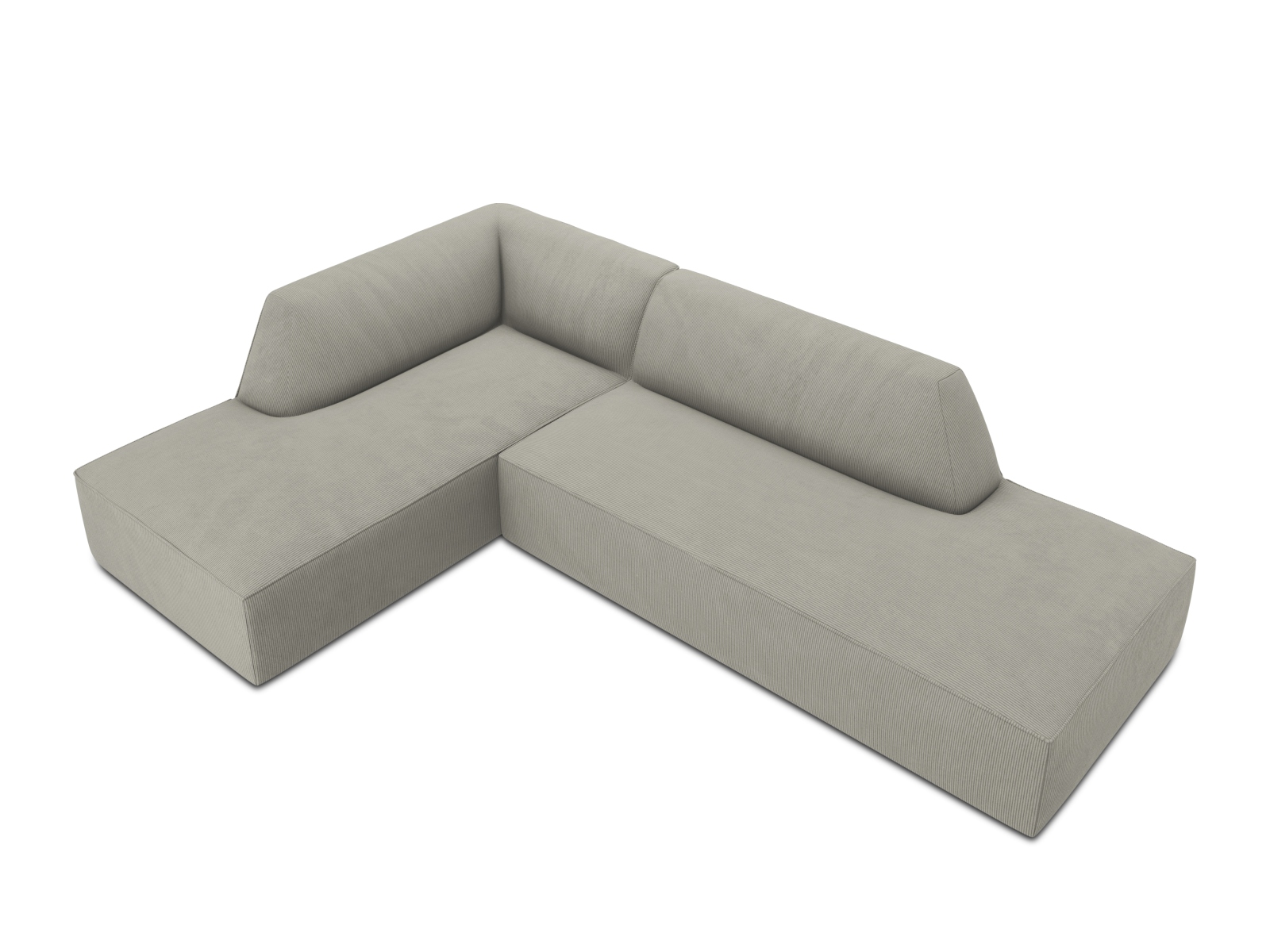 Modular Left Corner Sofa, "Ruby", 4 Seats, 273x180x69