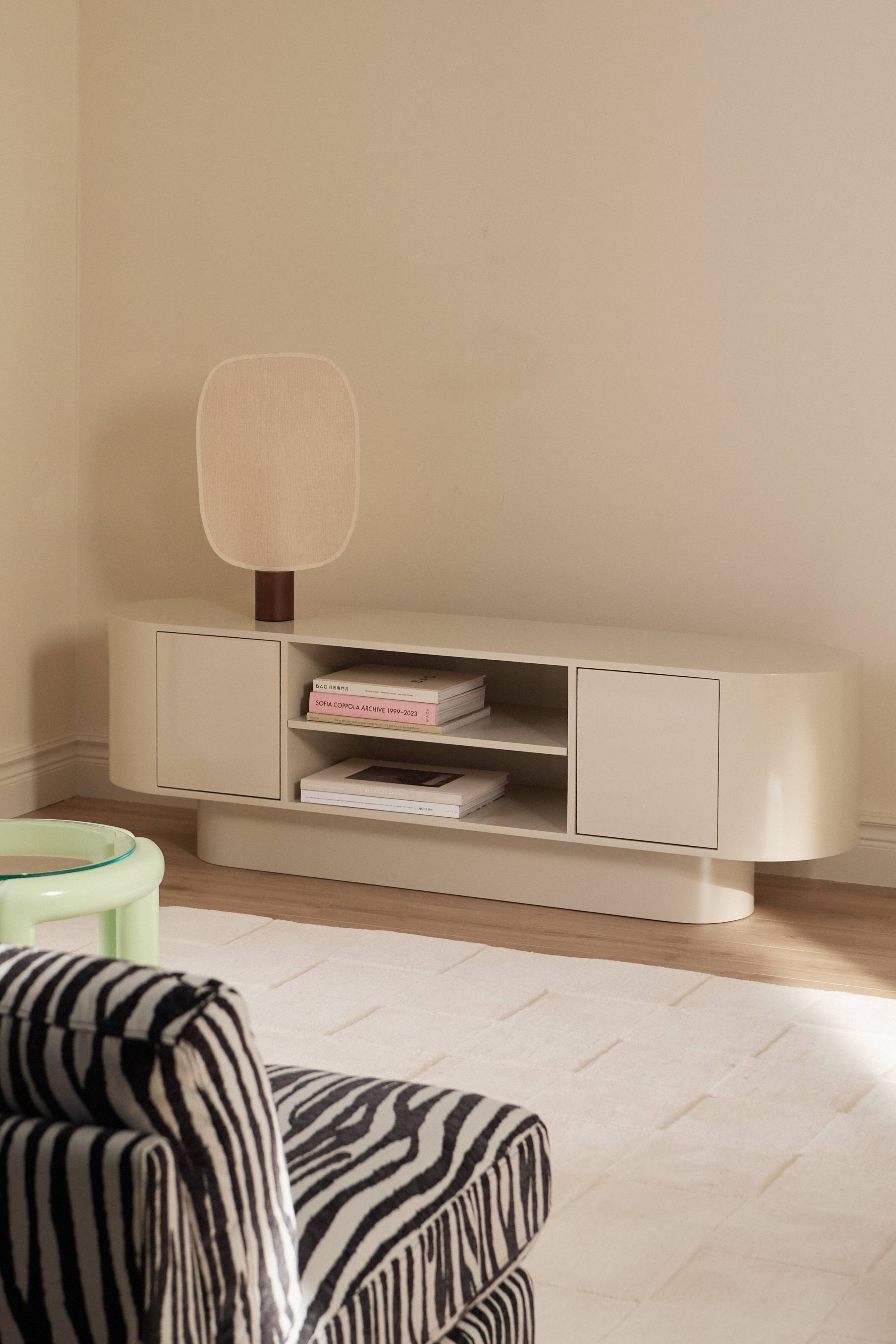 TV-benk High Gloss Low