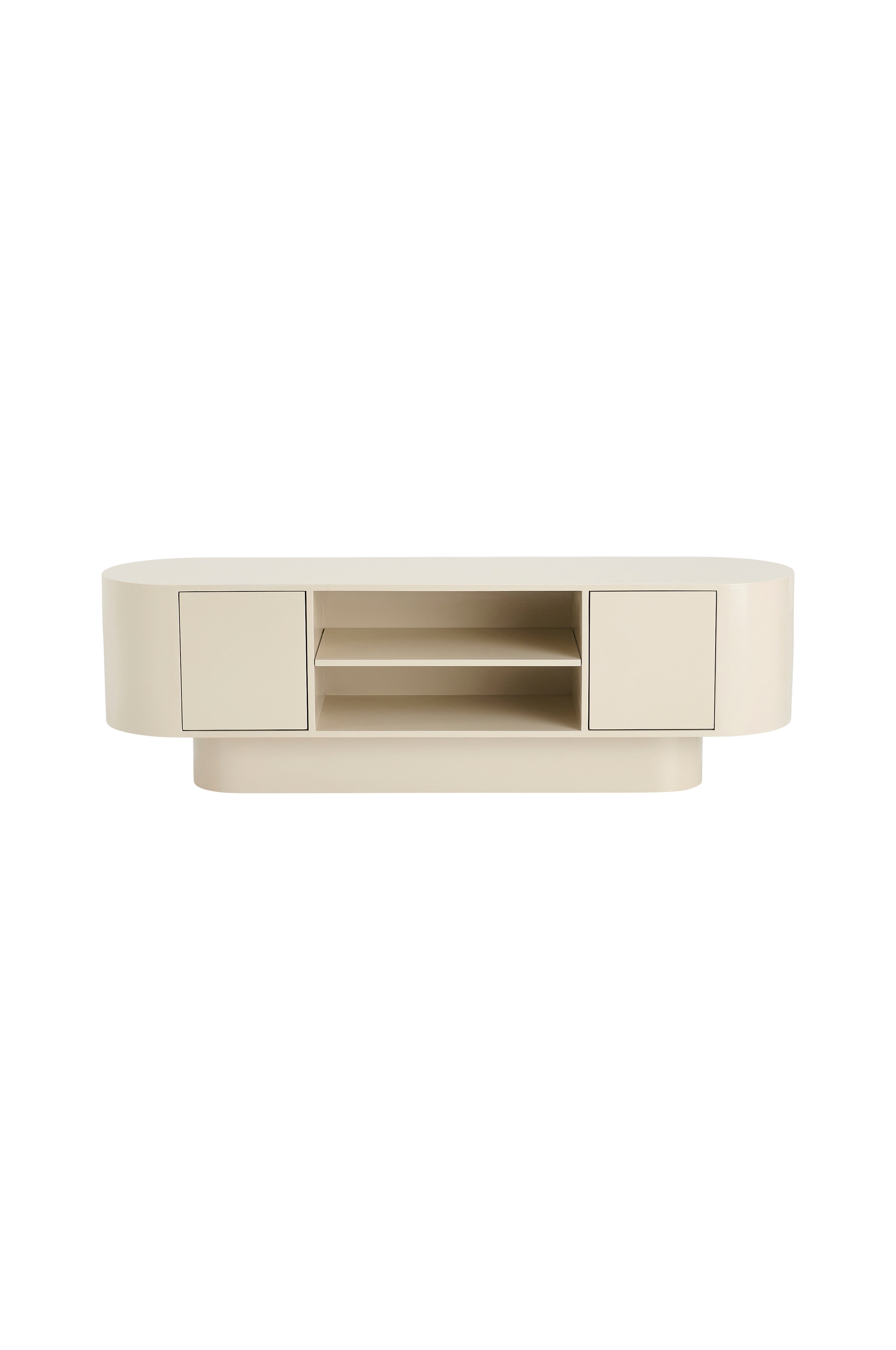 TV-benk High Gloss Low