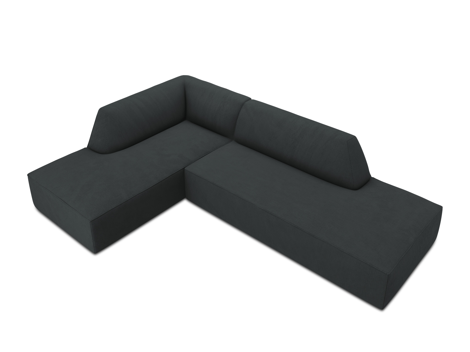 Modular Left Corner Sofa, "Ruby", 4 Seats, 273x180x69