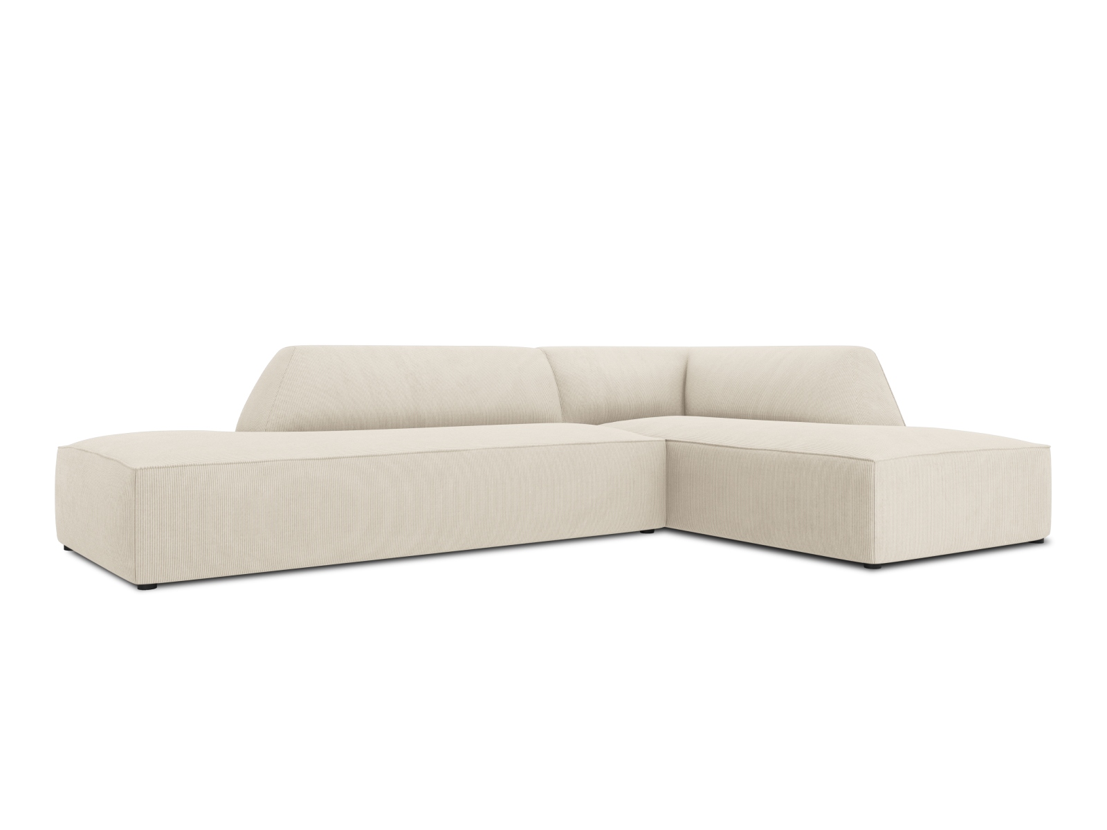 Modular Right Corner Sofa, "Ruby", 4 Seats, 273x180x69