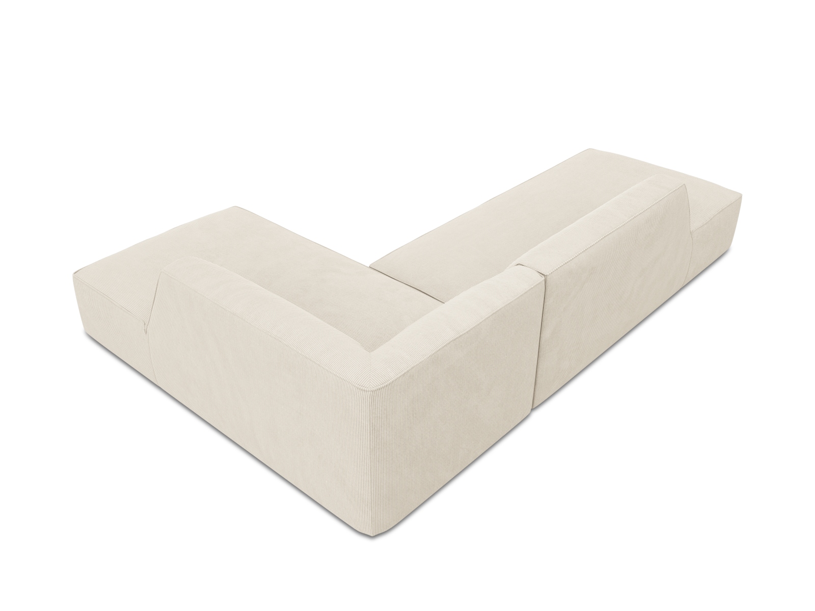 Modular Right Corner Sofa, "Ruby", 4 Seats, 273x180x69