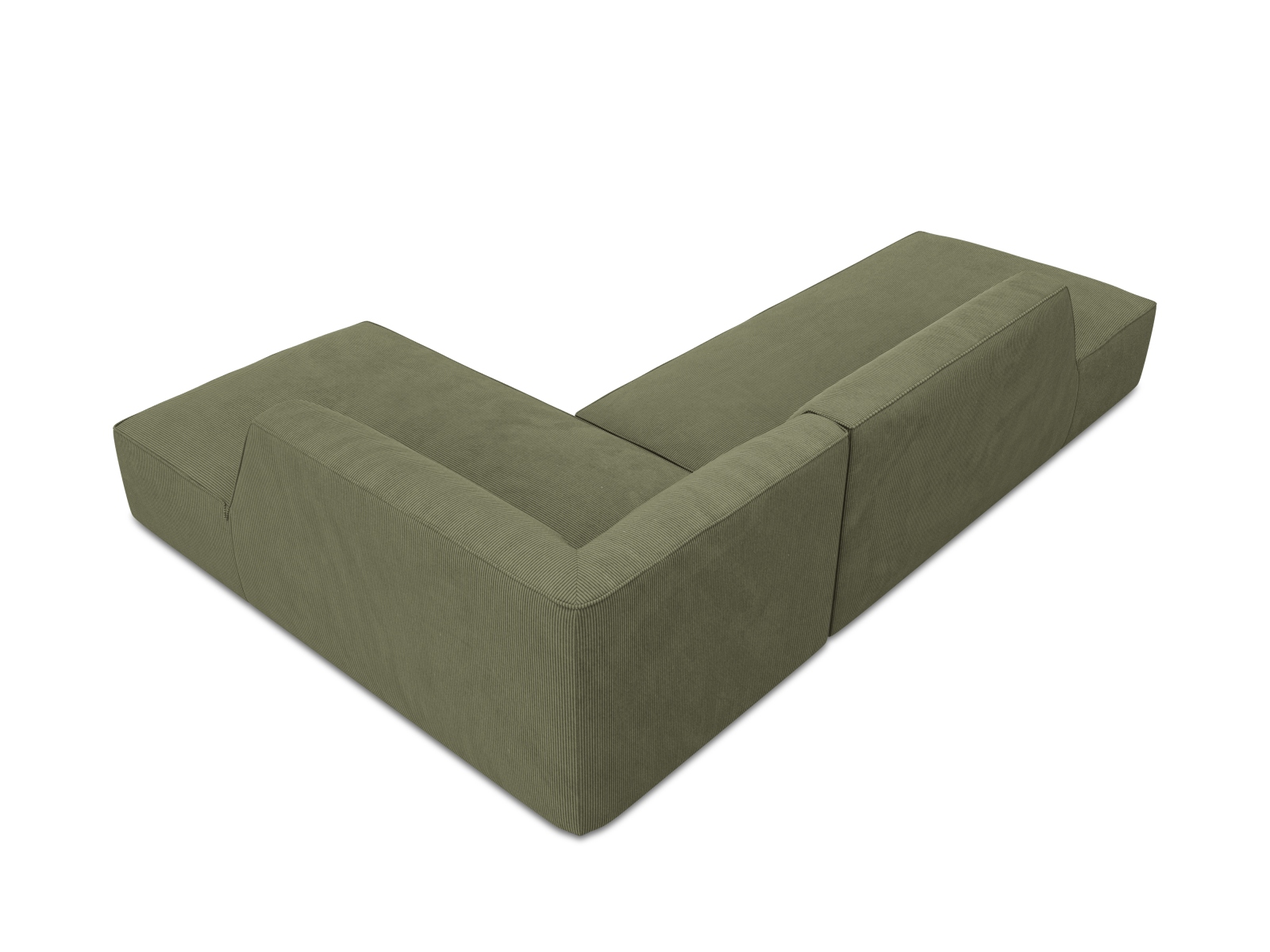 Modular Right Corner Sofa, "Ruby", 4 Seats, 273x180x69