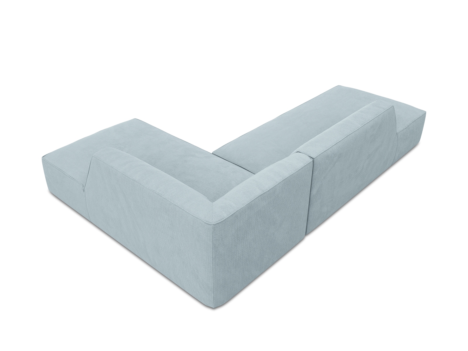 Modular Right Corner Sofa, "Ruby", 4 Seats, 273x180x69