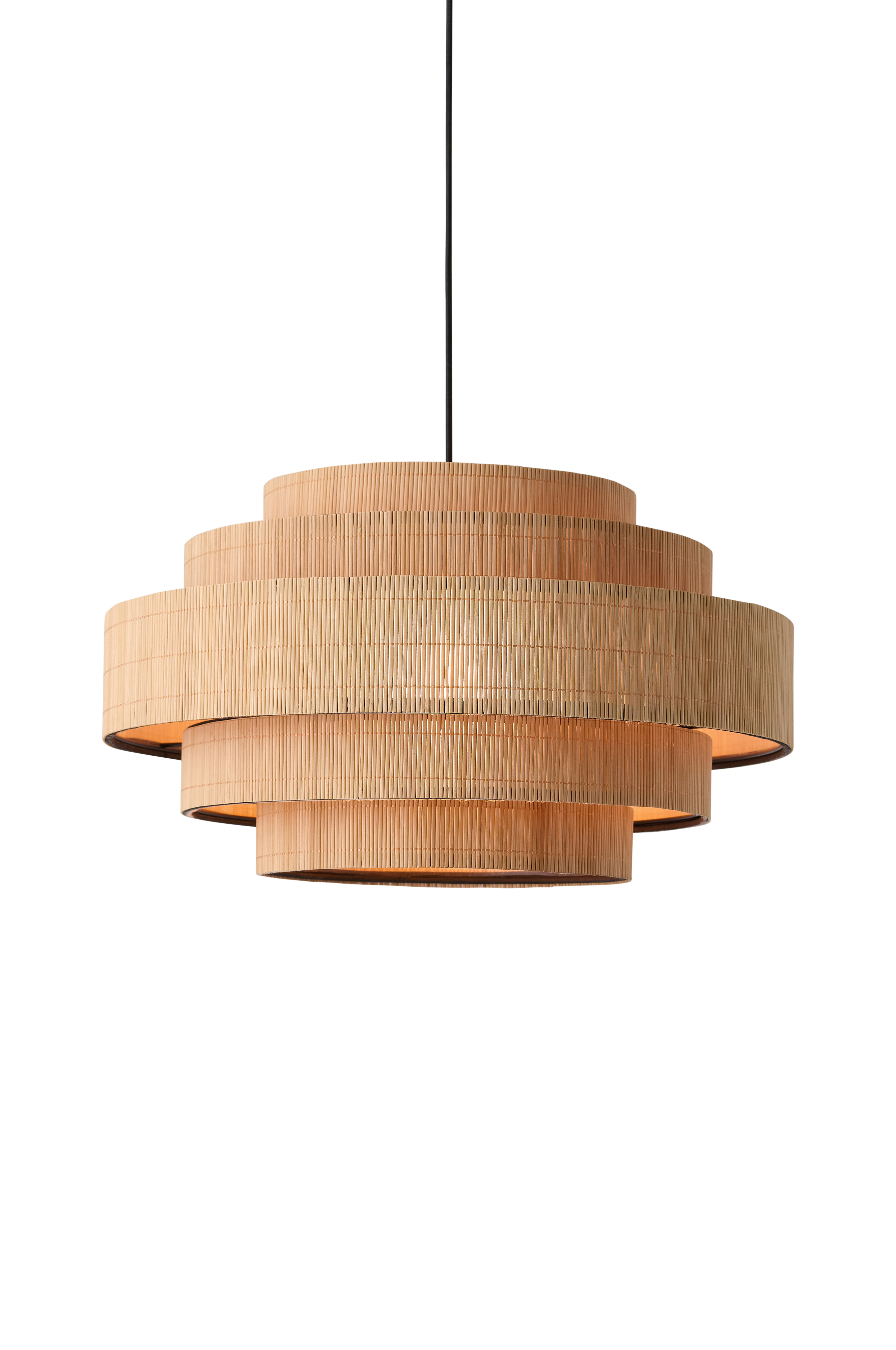 Taklampe Miguel Bamboo