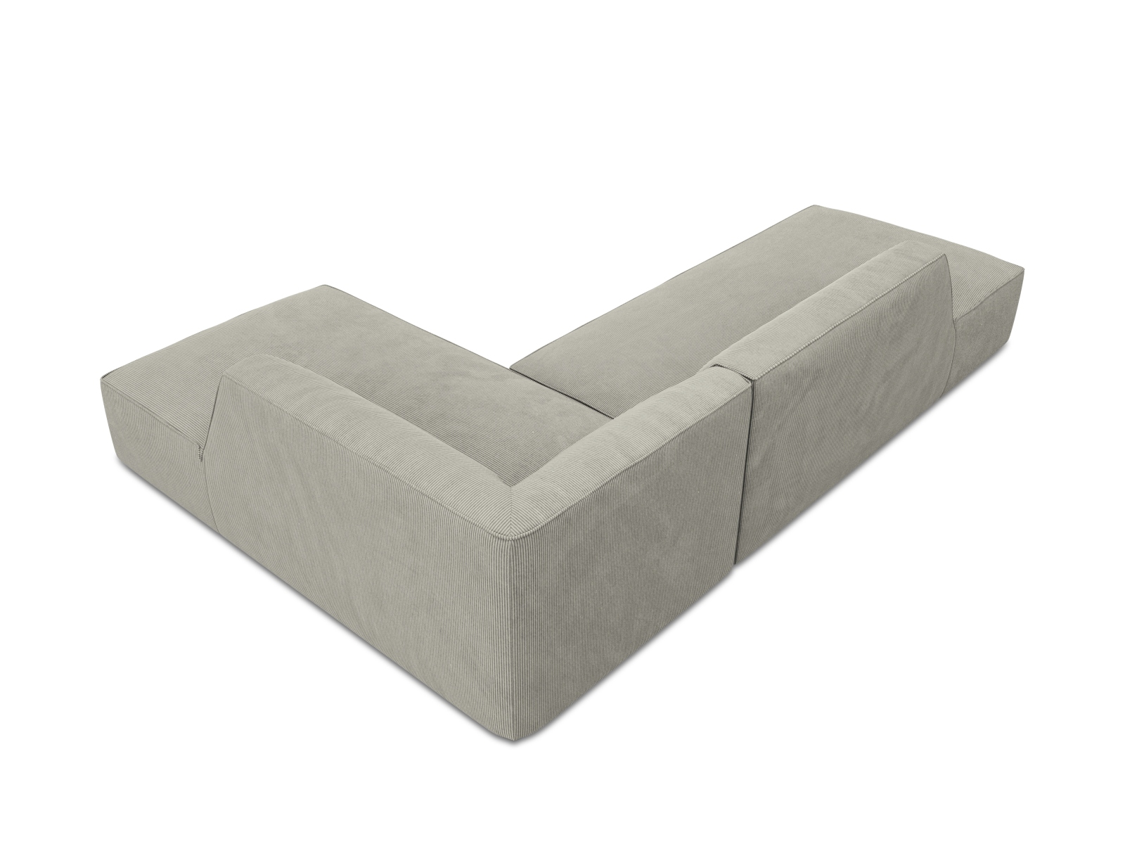 Modular Right Corner Sofa, "Ruby", 4 Seats, 273x180x69