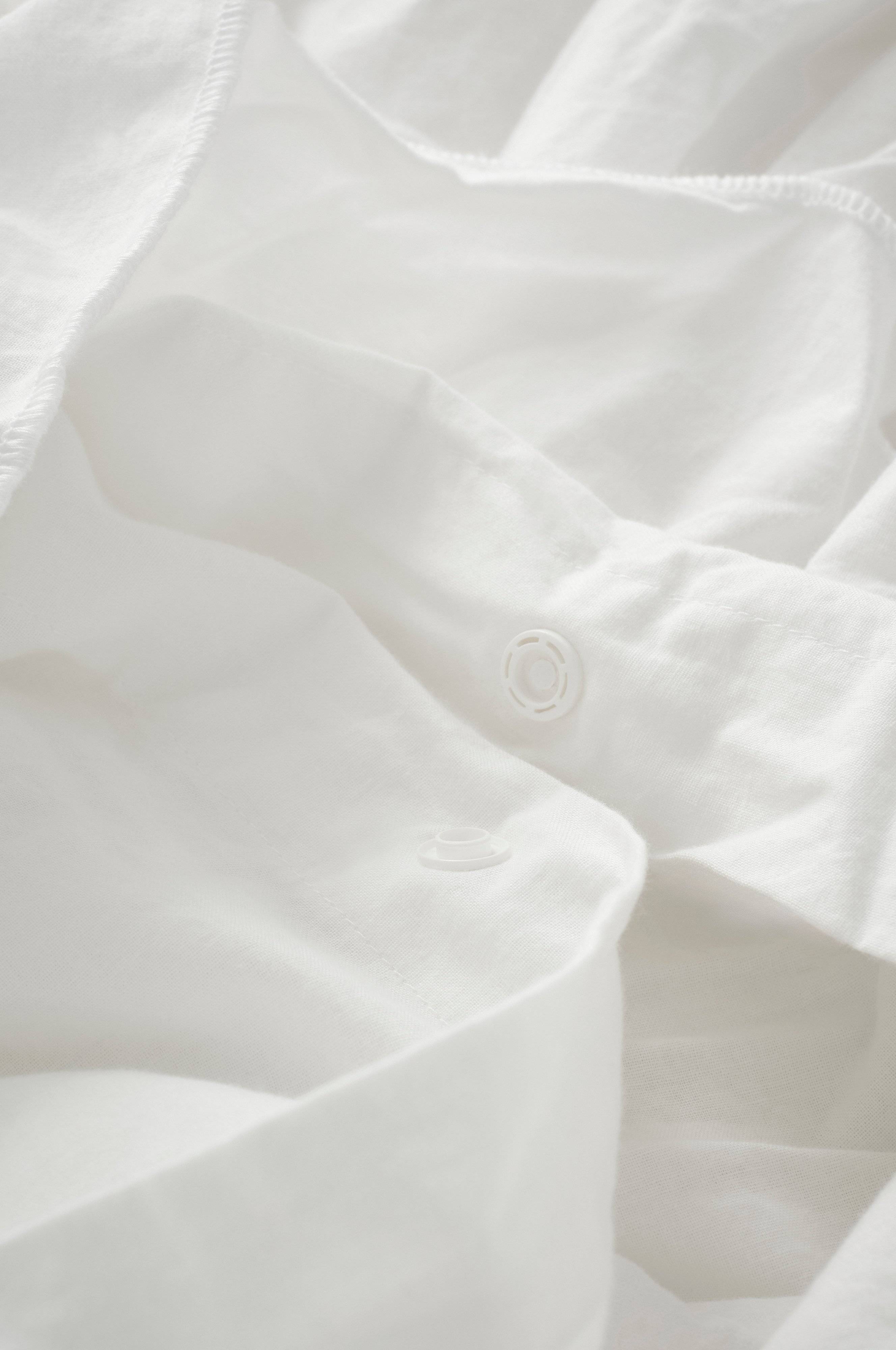 Dynetrekk Juliette Elastic Frill i vasket bomull 2 deler