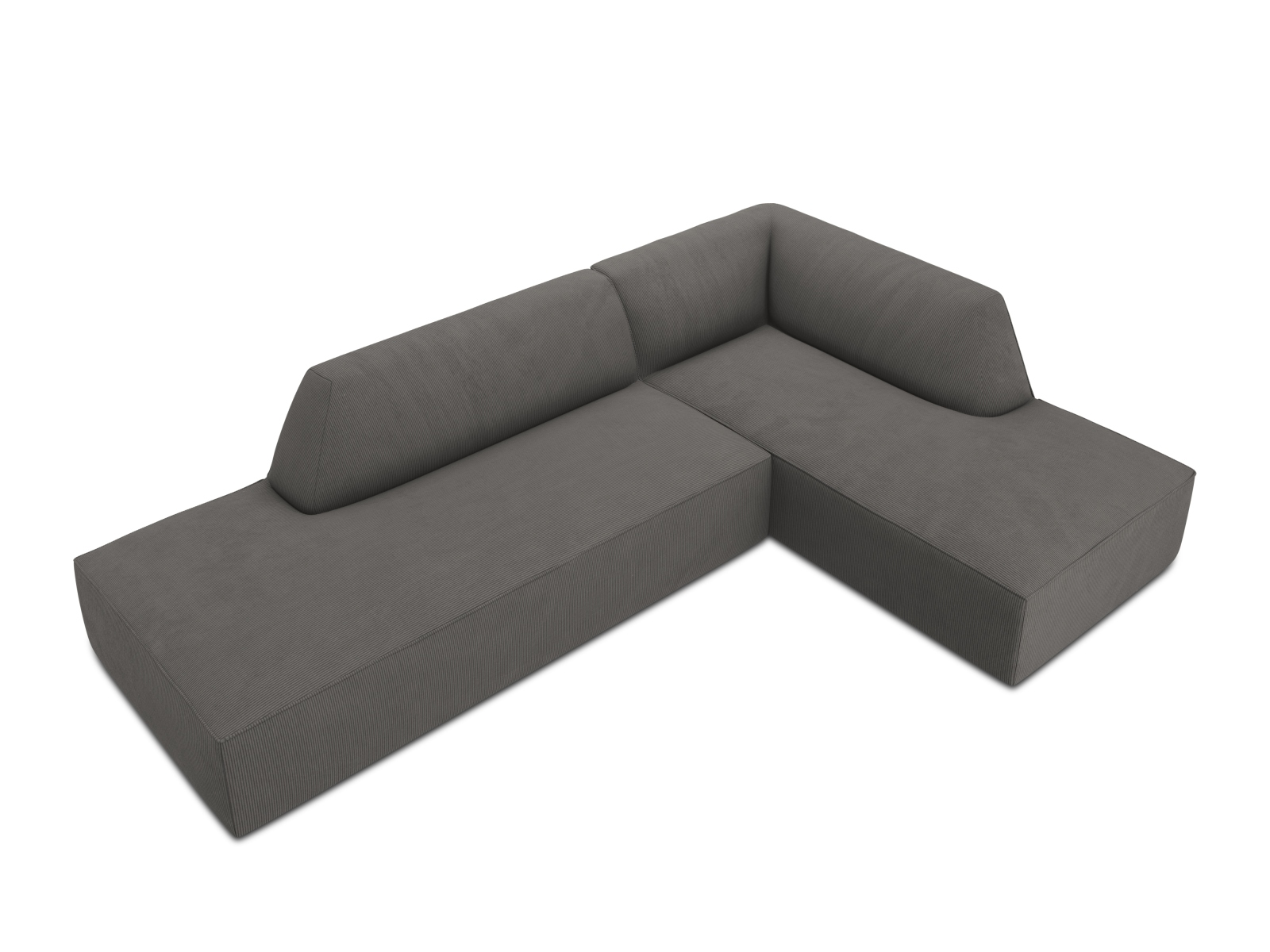 Modular Right Corner Sofa, "Ruby", 4 Seats, 273x180x69