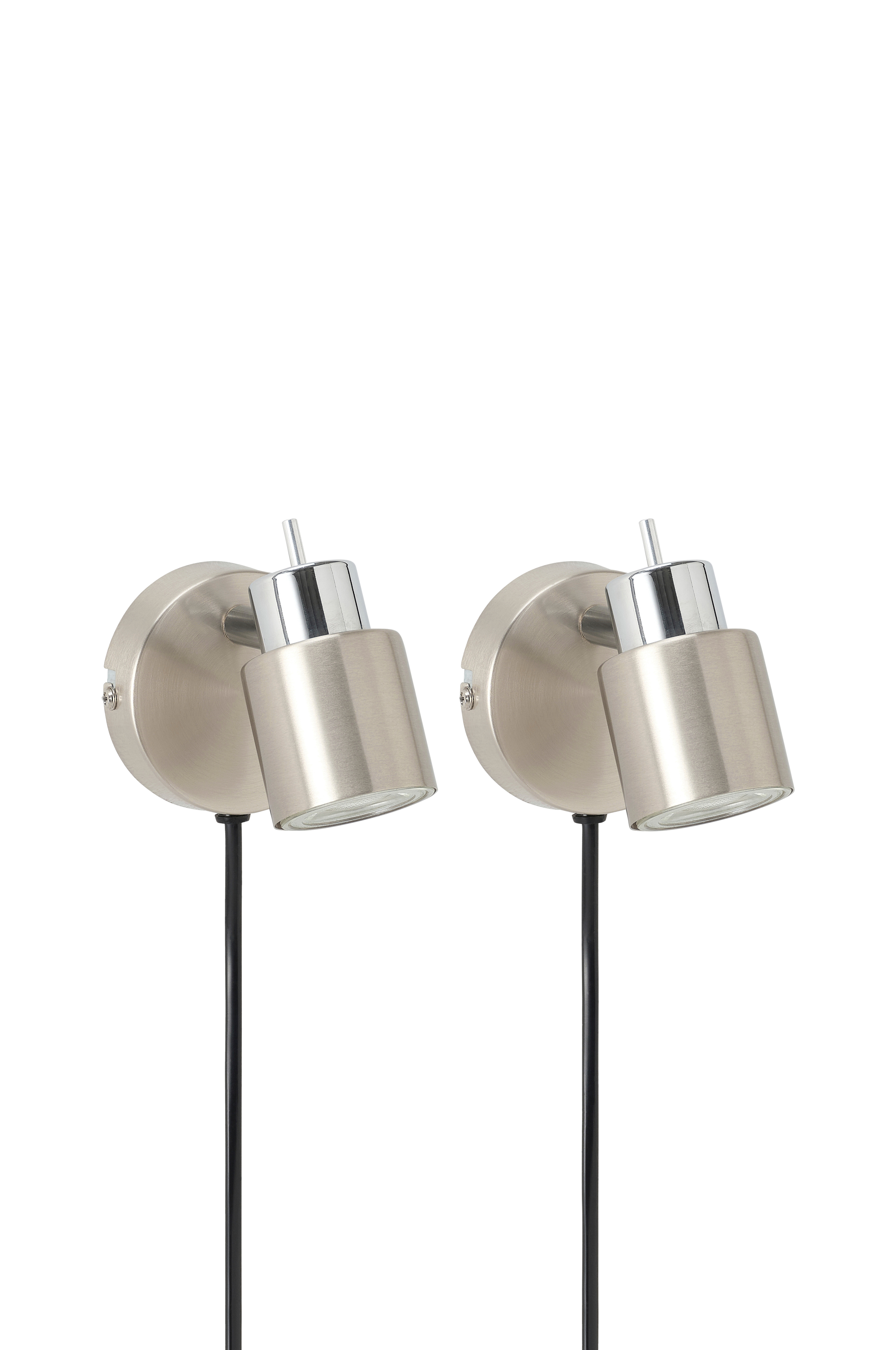 Vegglampe Nicky 2-pakning
