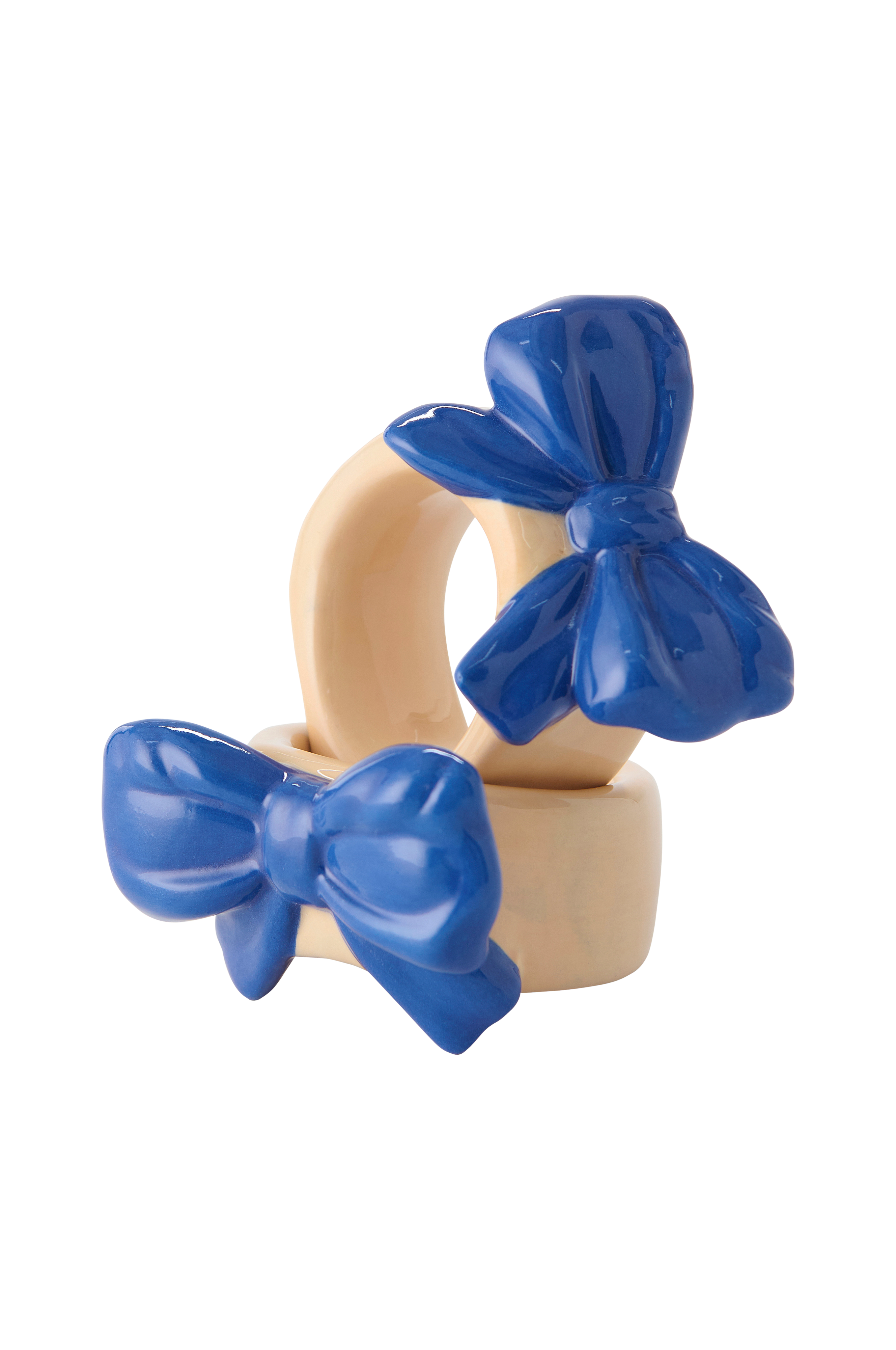 Serviettringer Bow 4-pakning