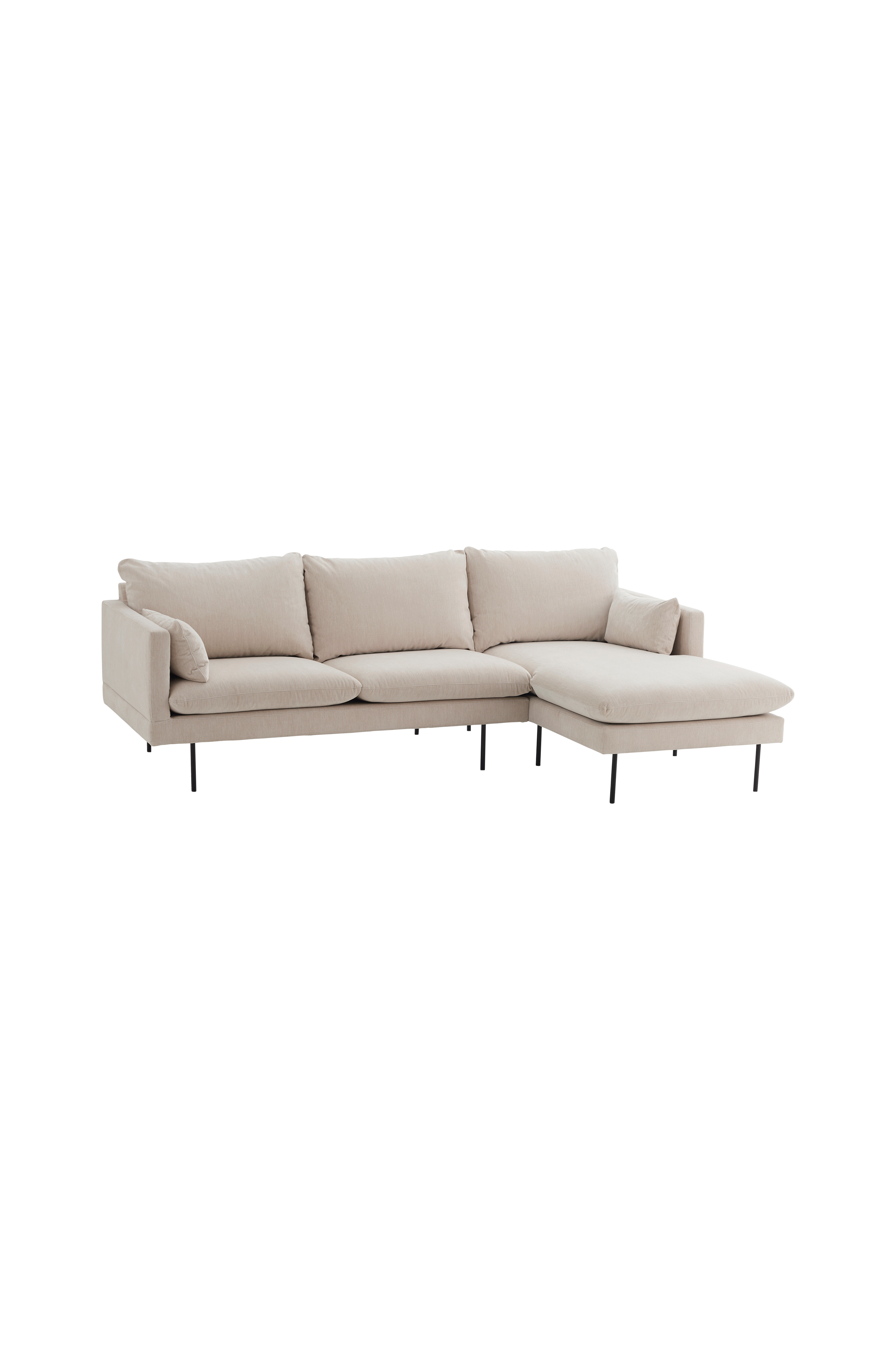 Sofa Sindra 3-seter med sjeselong