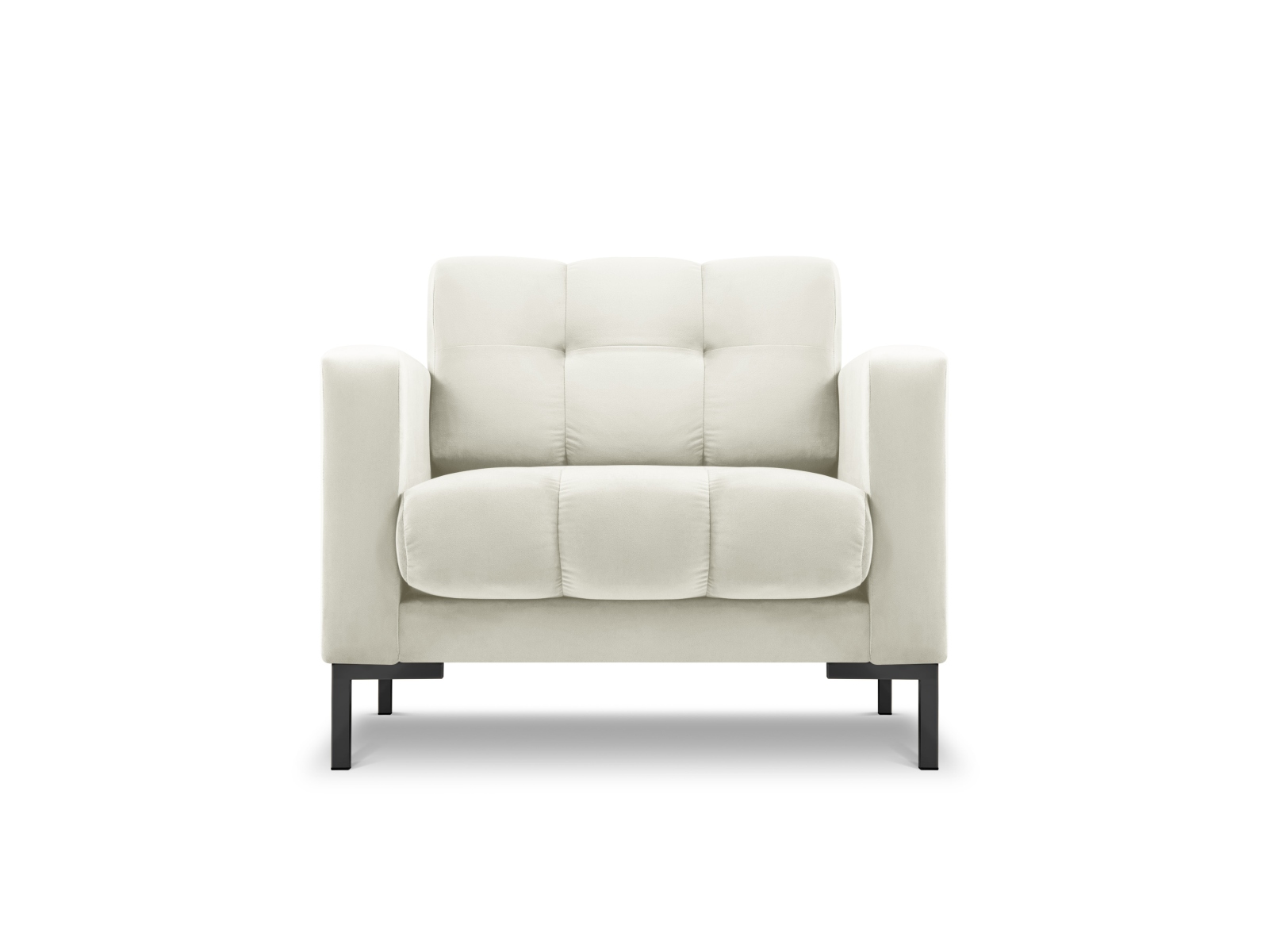 Velvet Armchair, "Mamaia", 1 Seat, 87x96x75