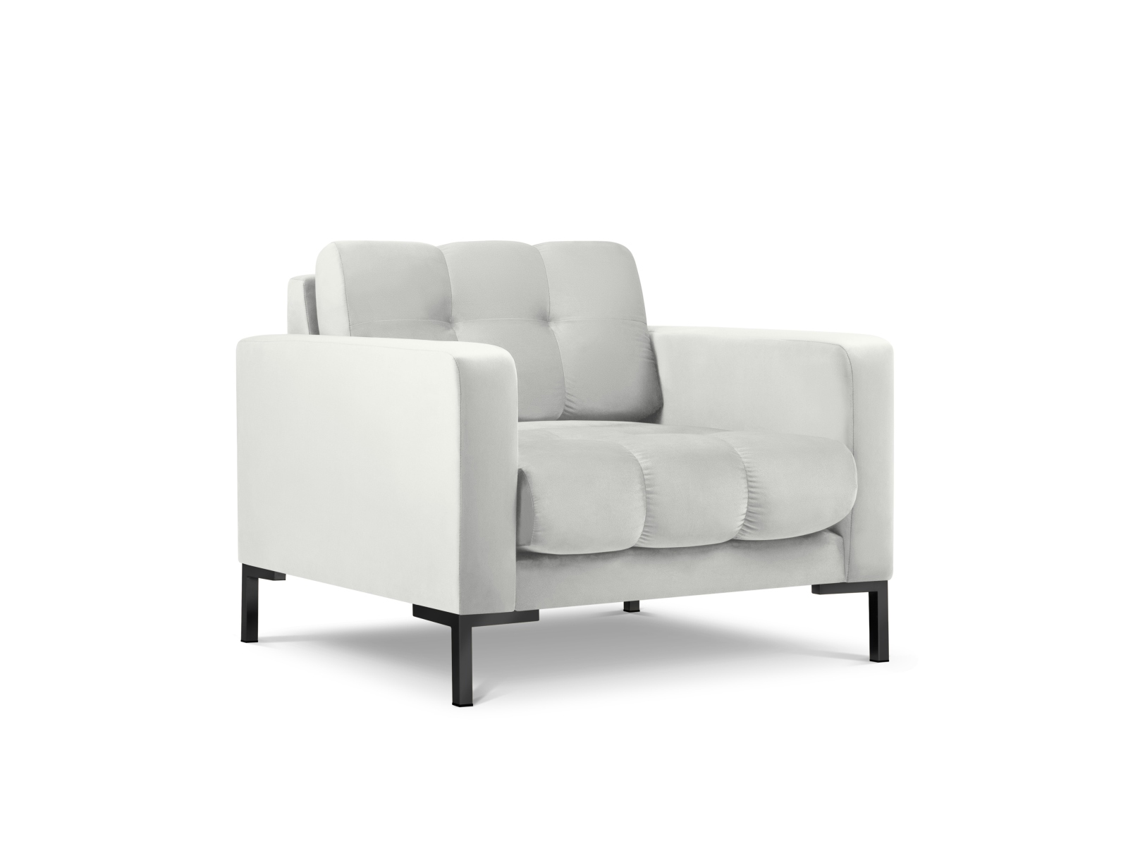 Velvet Armchair, "Mamaia", 1 Seat, 87x96x75
