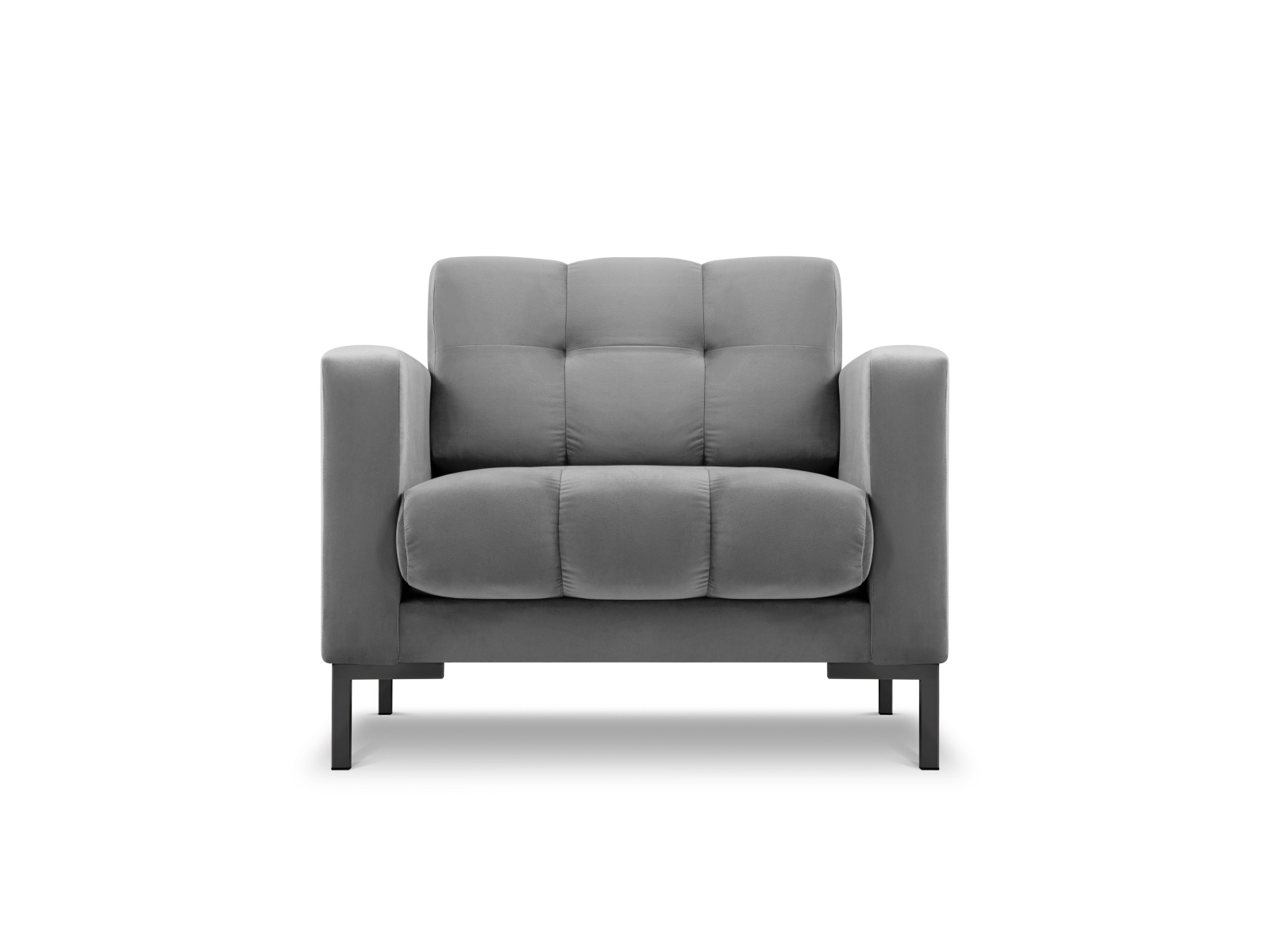 Velvet Armchair, "Mamaia", 1 Seat, 87x96x75