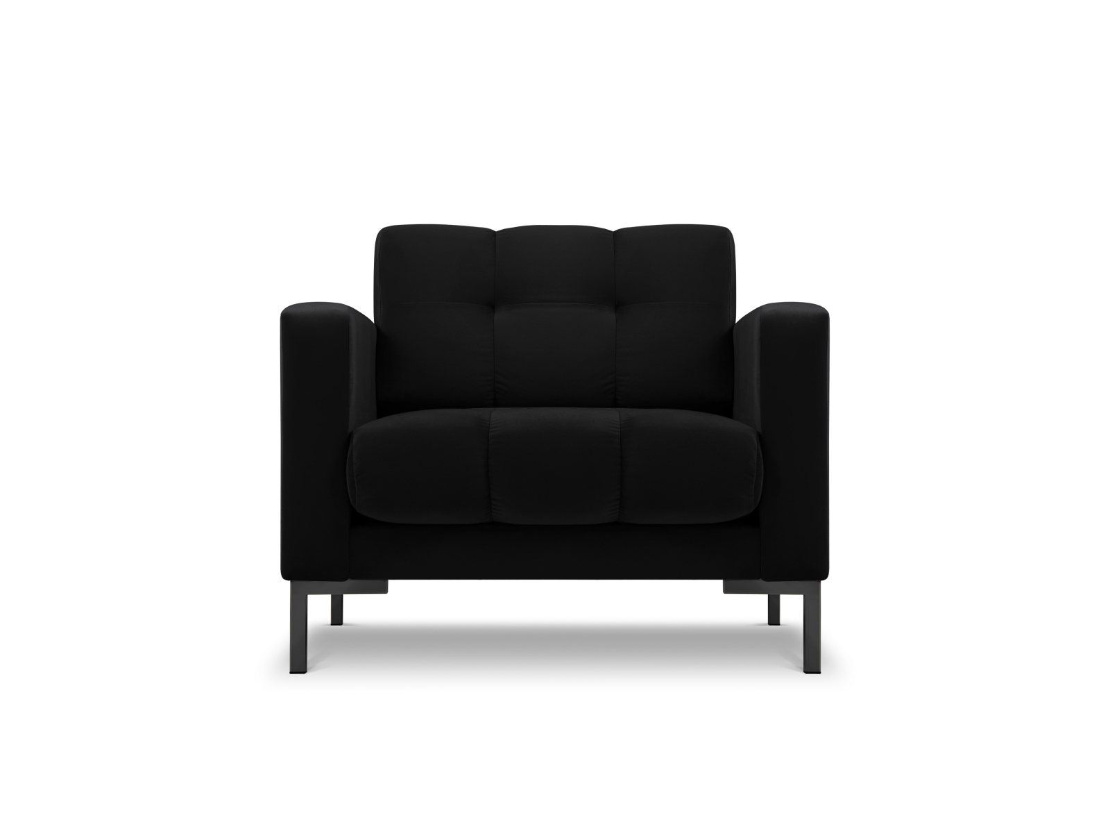Velvet Armchair, "Mamaia", 1 Seat, 87x96x75