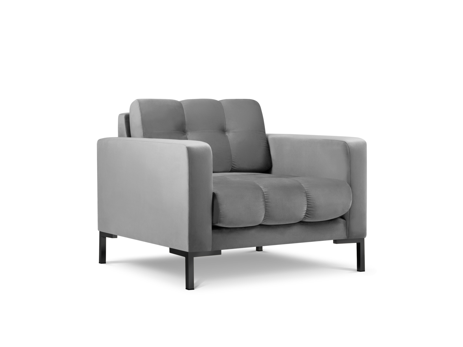 Velvet Armchair, "Mamaia", 1 Seat, 87x96x75