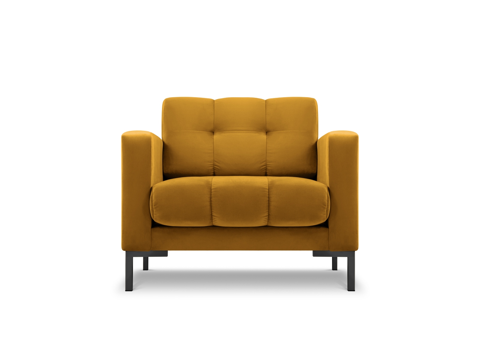 Velvet Armchair, "Mamaia", 1 Seat, 87x96x75