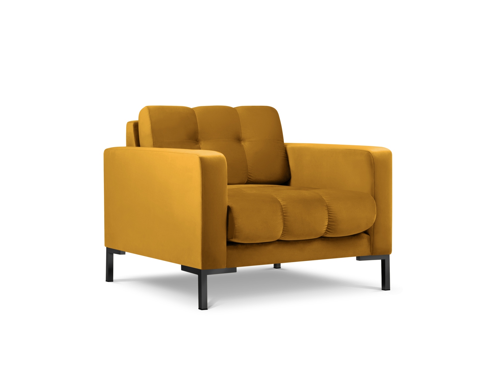 Velvet Armchair, "Mamaia", 1 Seat, 87x96x75