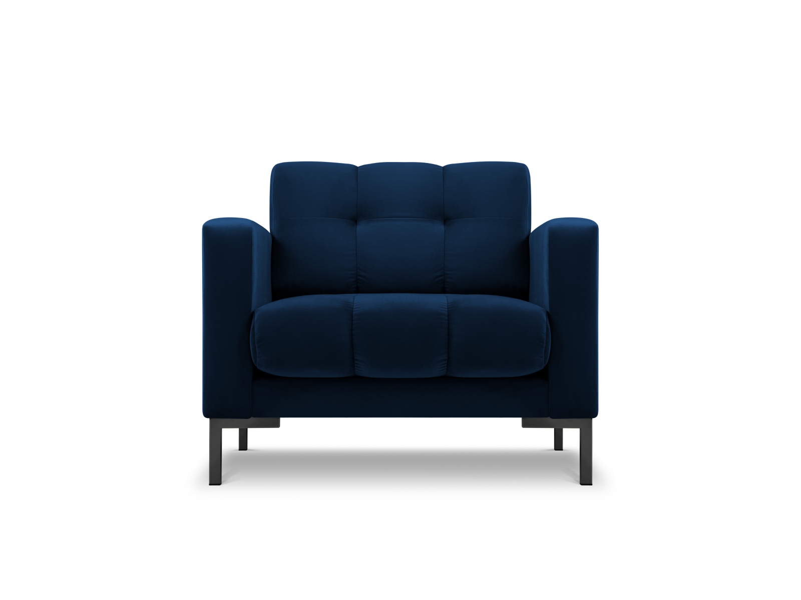Velvet Armchair, "Mamaia", 1 Seat, 87x96x75