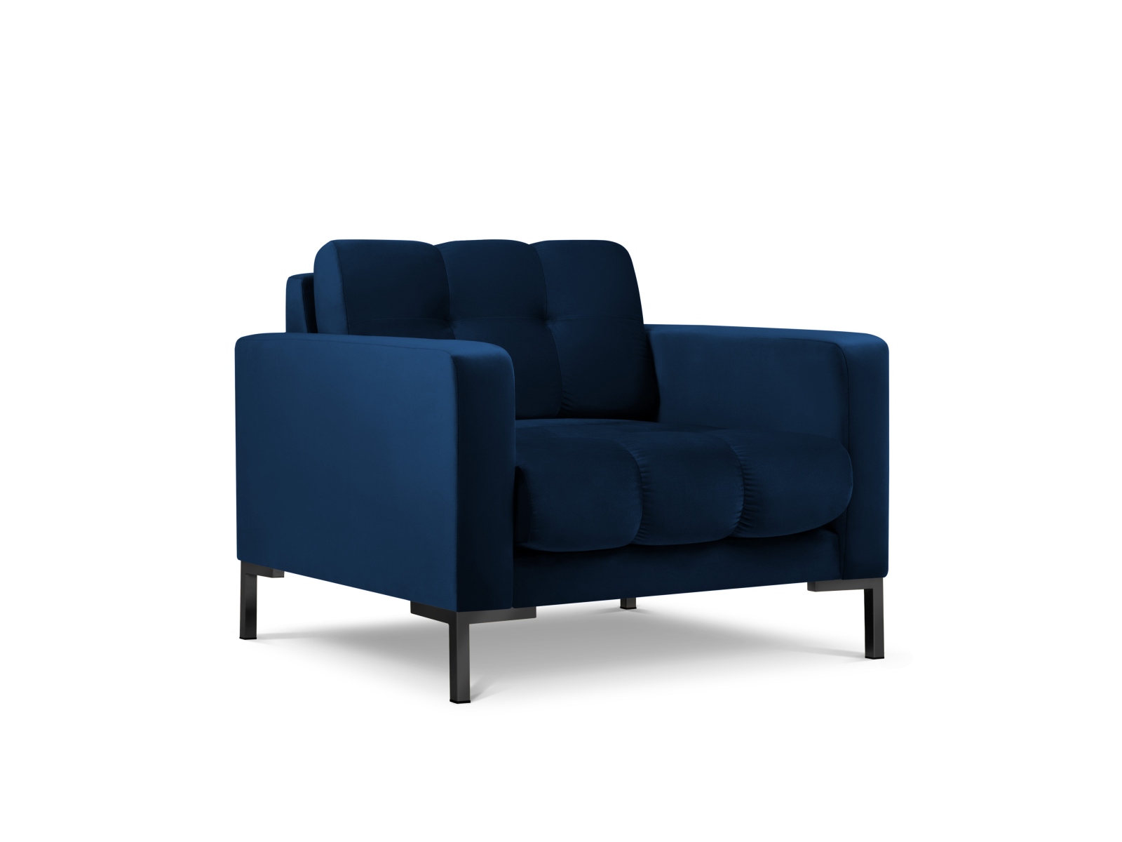 Velvet Armchair, "Mamaia", 1 Seat, 87x96x75