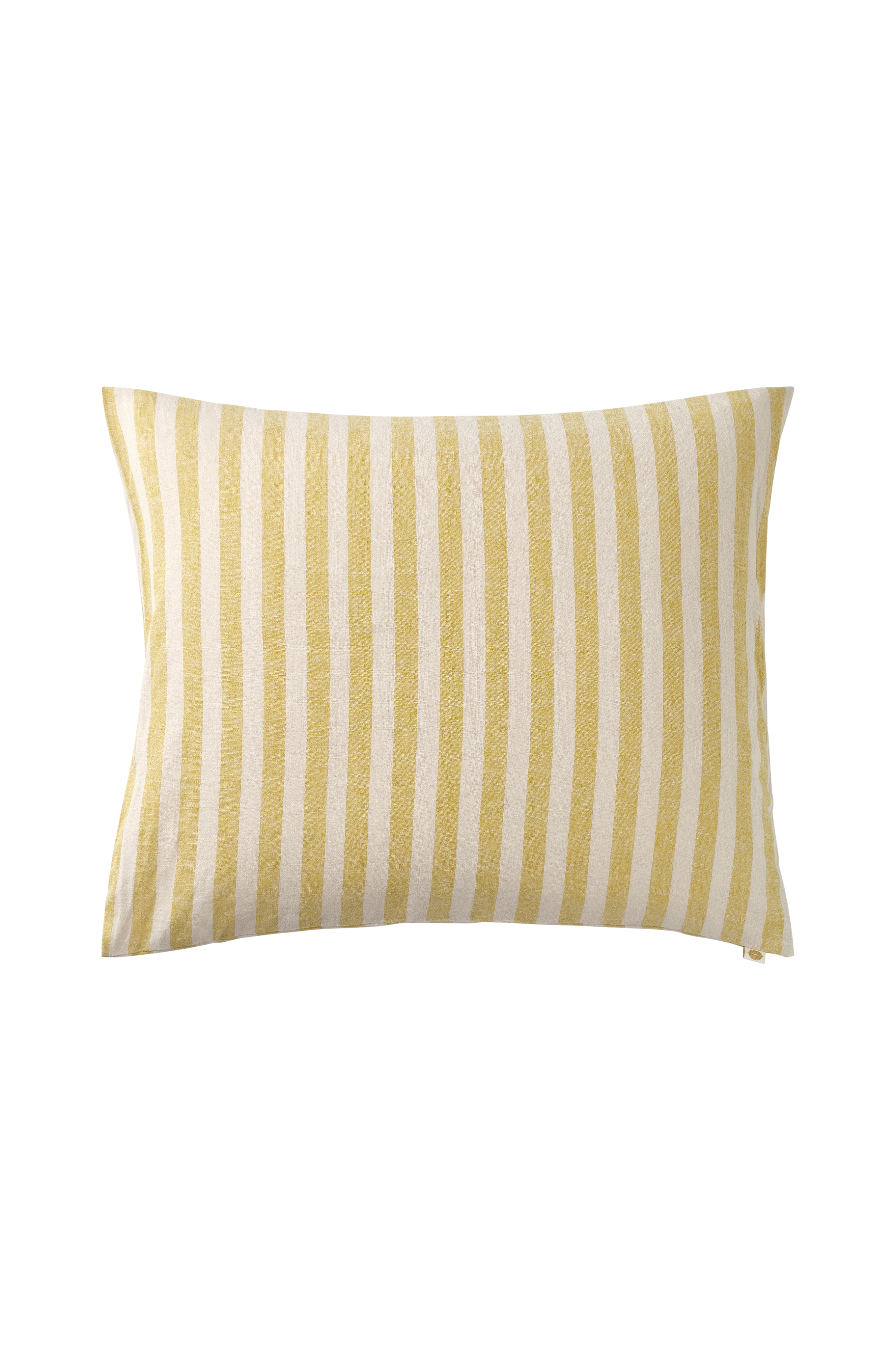 Putetrekk Elly Classic Stripe i resirkulert halvlinne