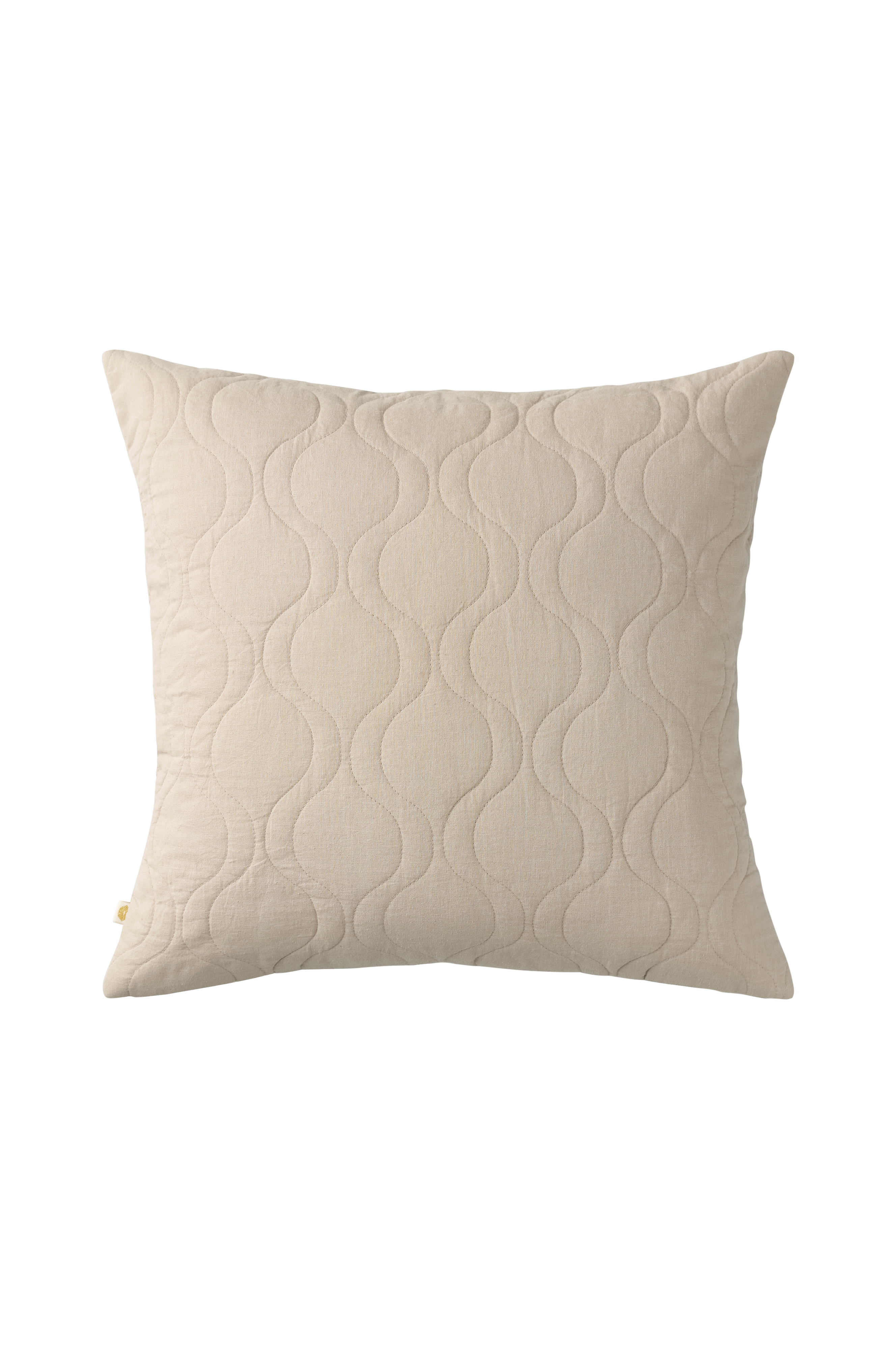 Putetrekk Elly Quilted i resirkulert halvlinne